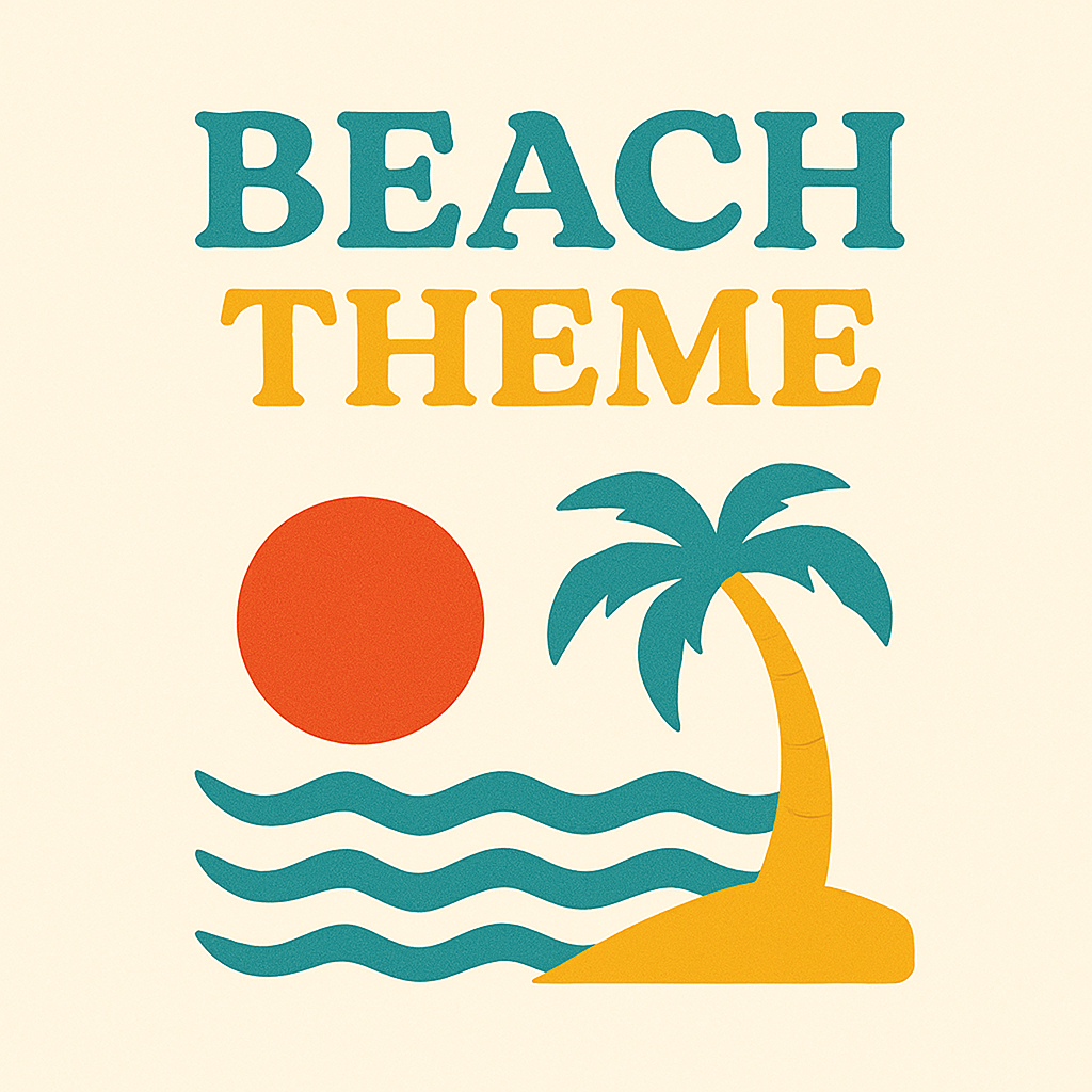 Beach/ocean theme