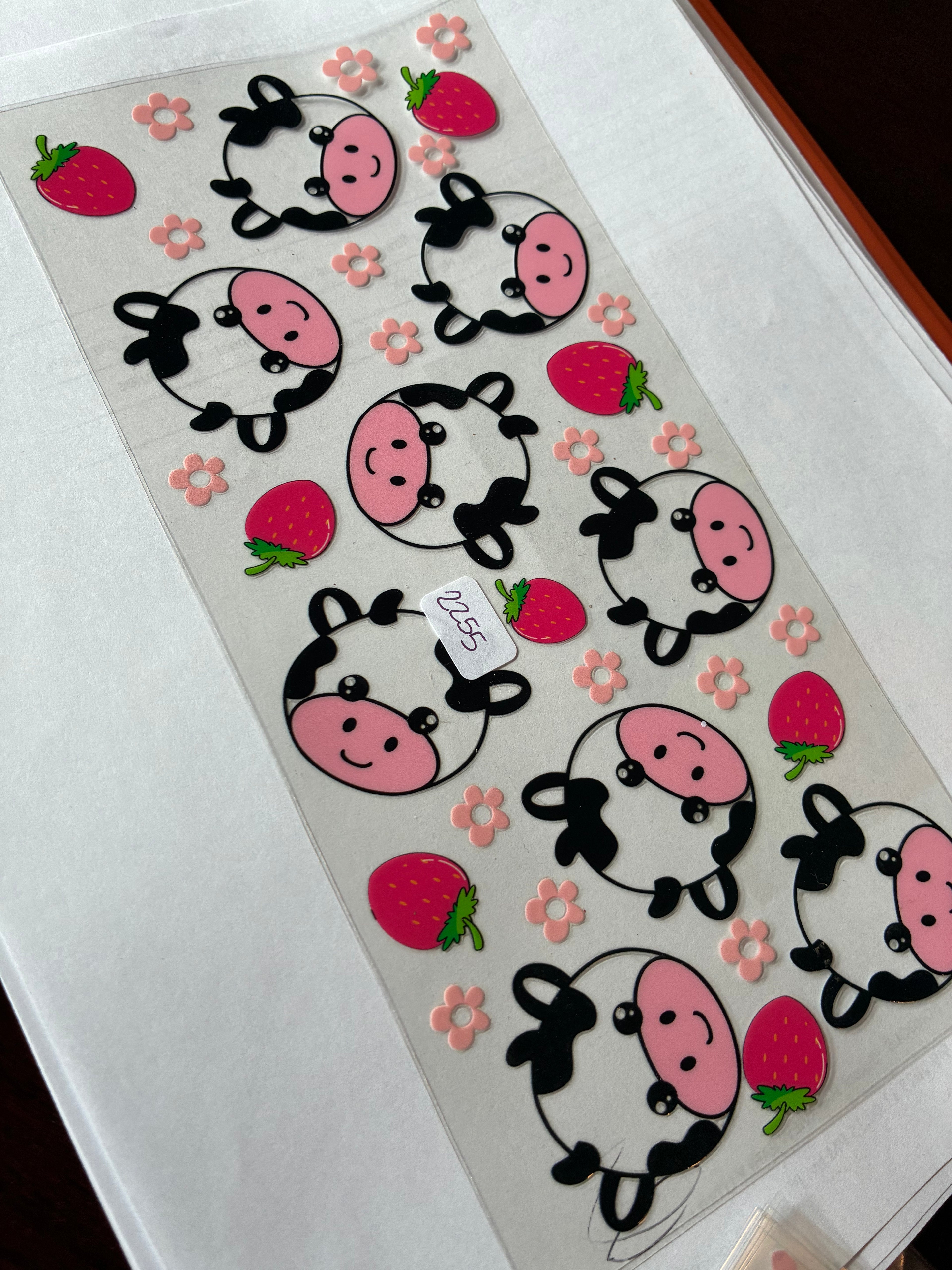 Strawberry cow 2255
