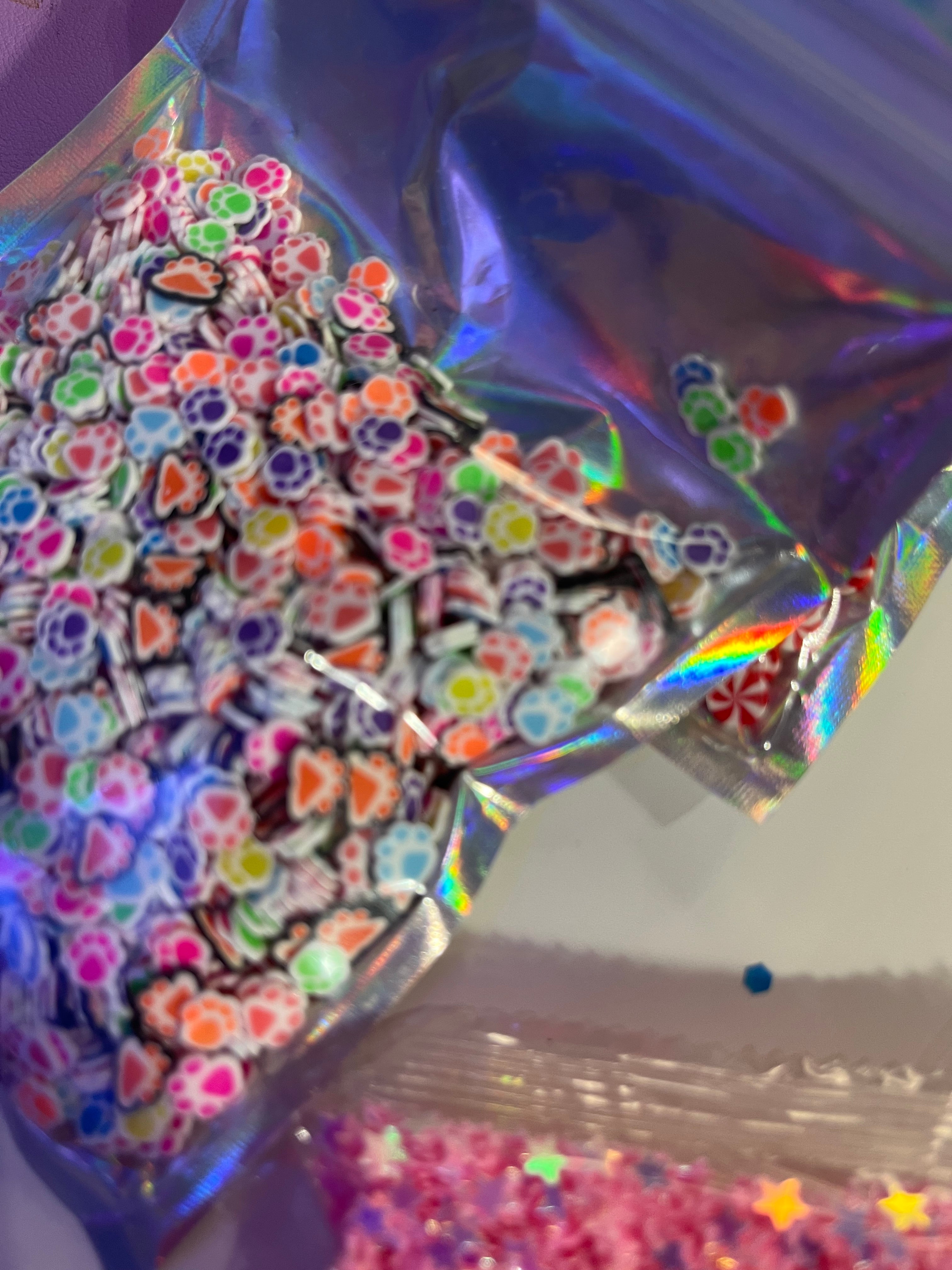 Rainbow paws