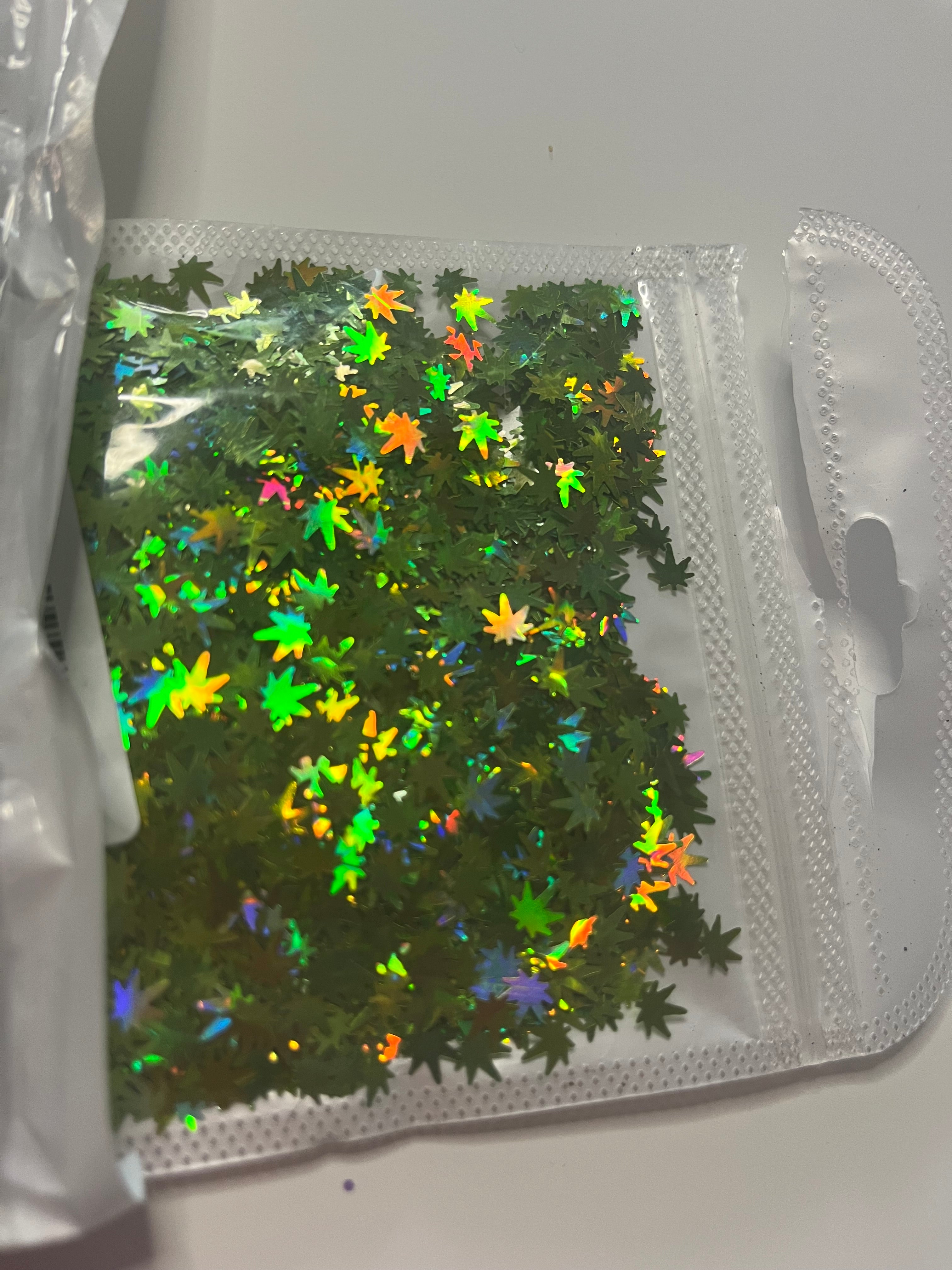 Weed glitter add on