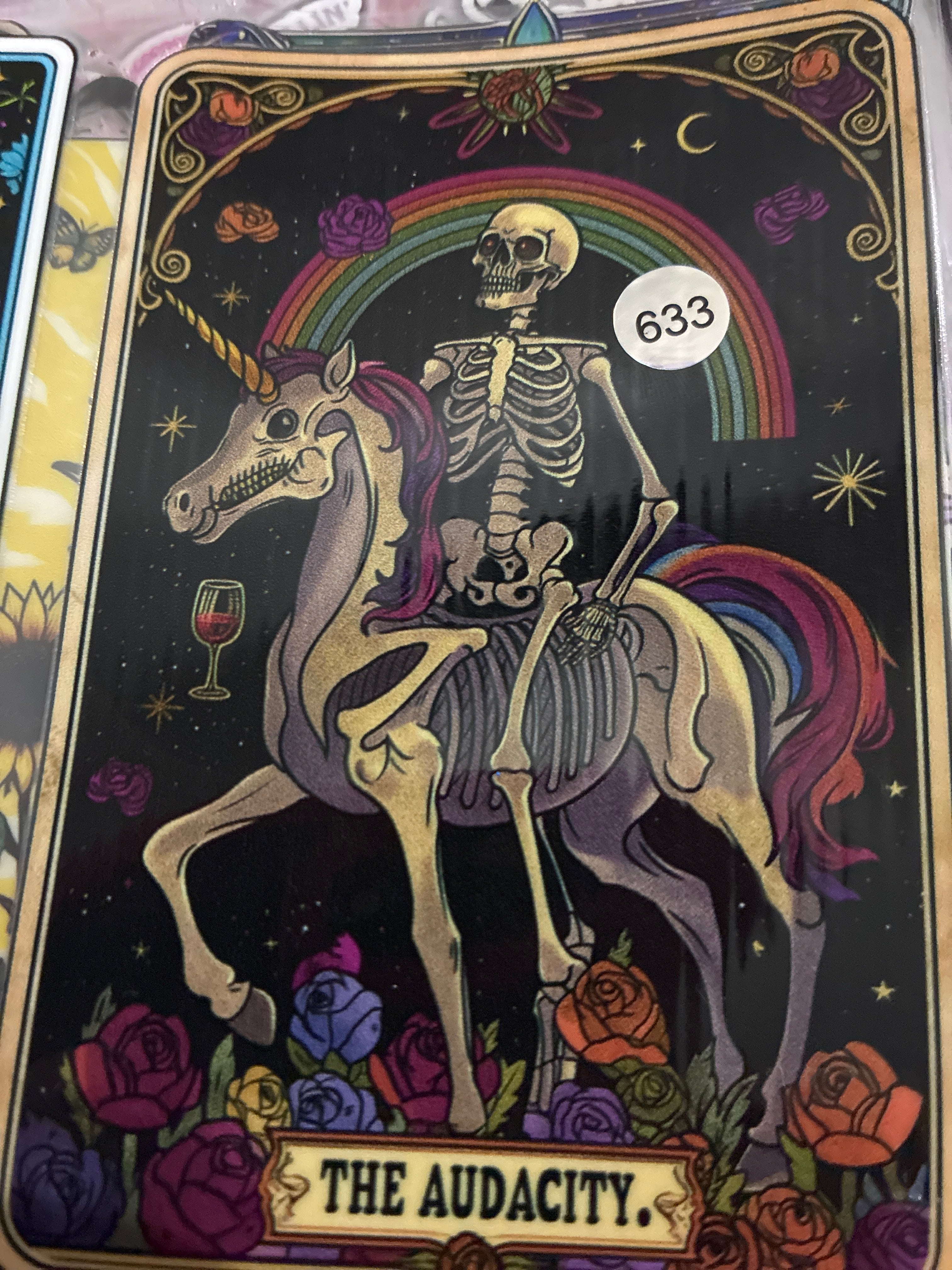 Tarot card the audacity 633