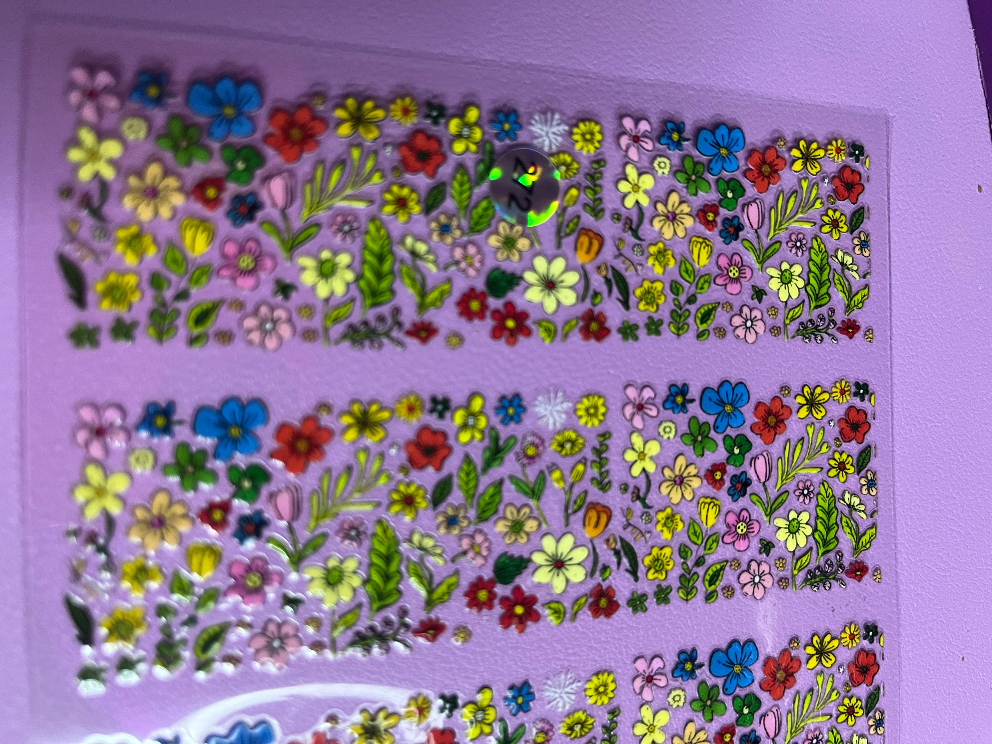 Flower pen wrap 272