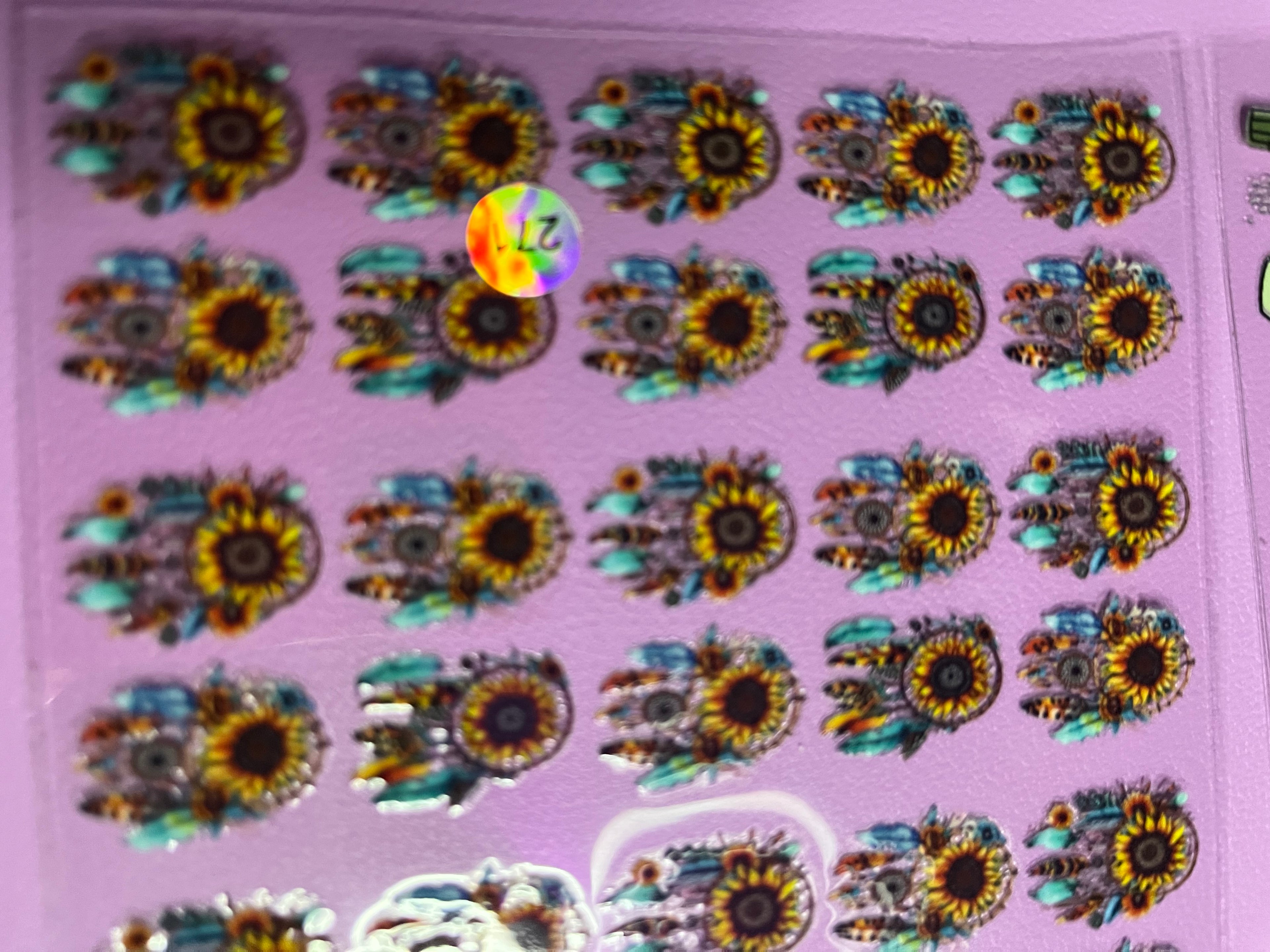 Dream catcher with sunflower pen wrap 271