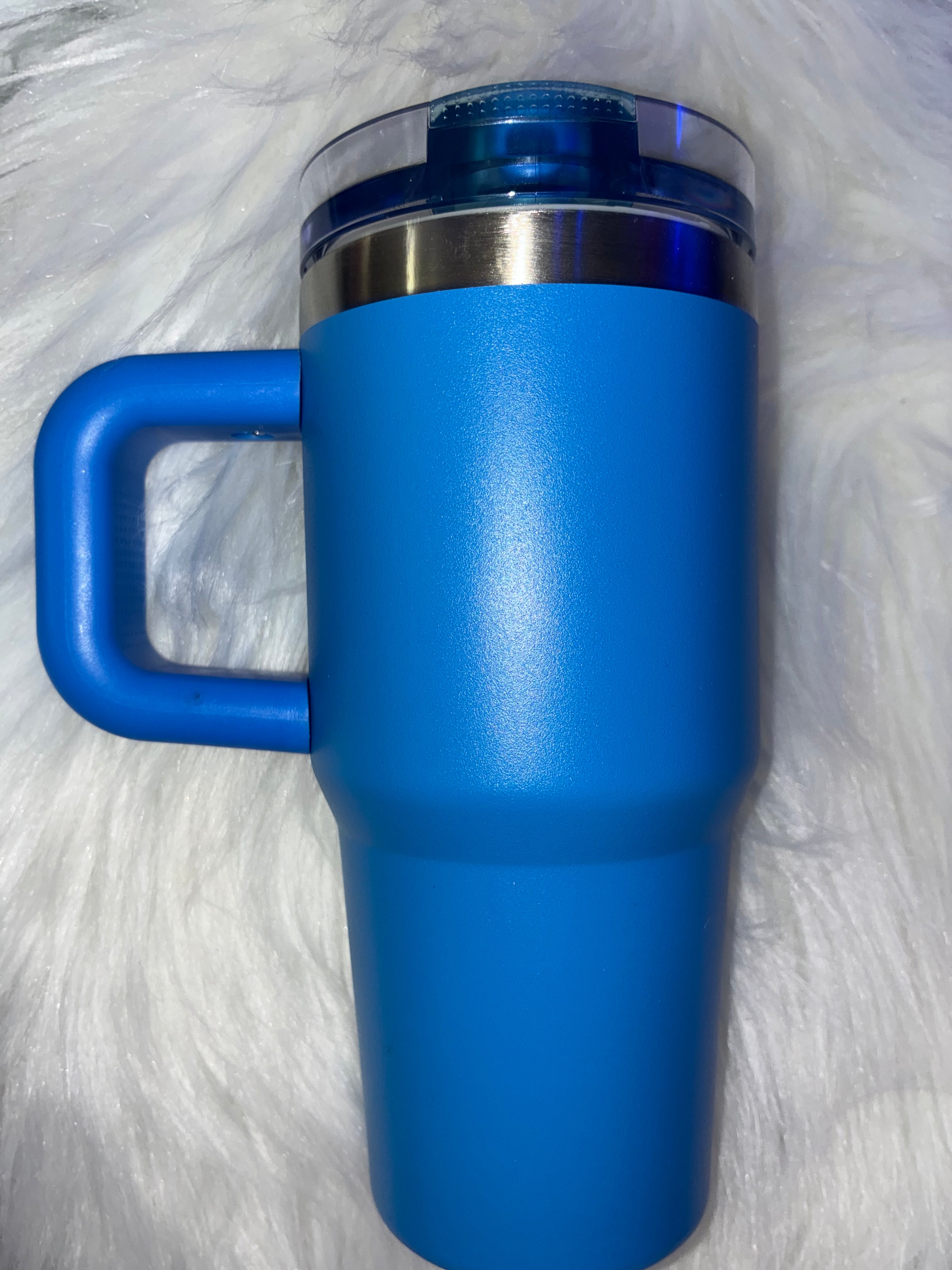 14oz tumbler blue flip top