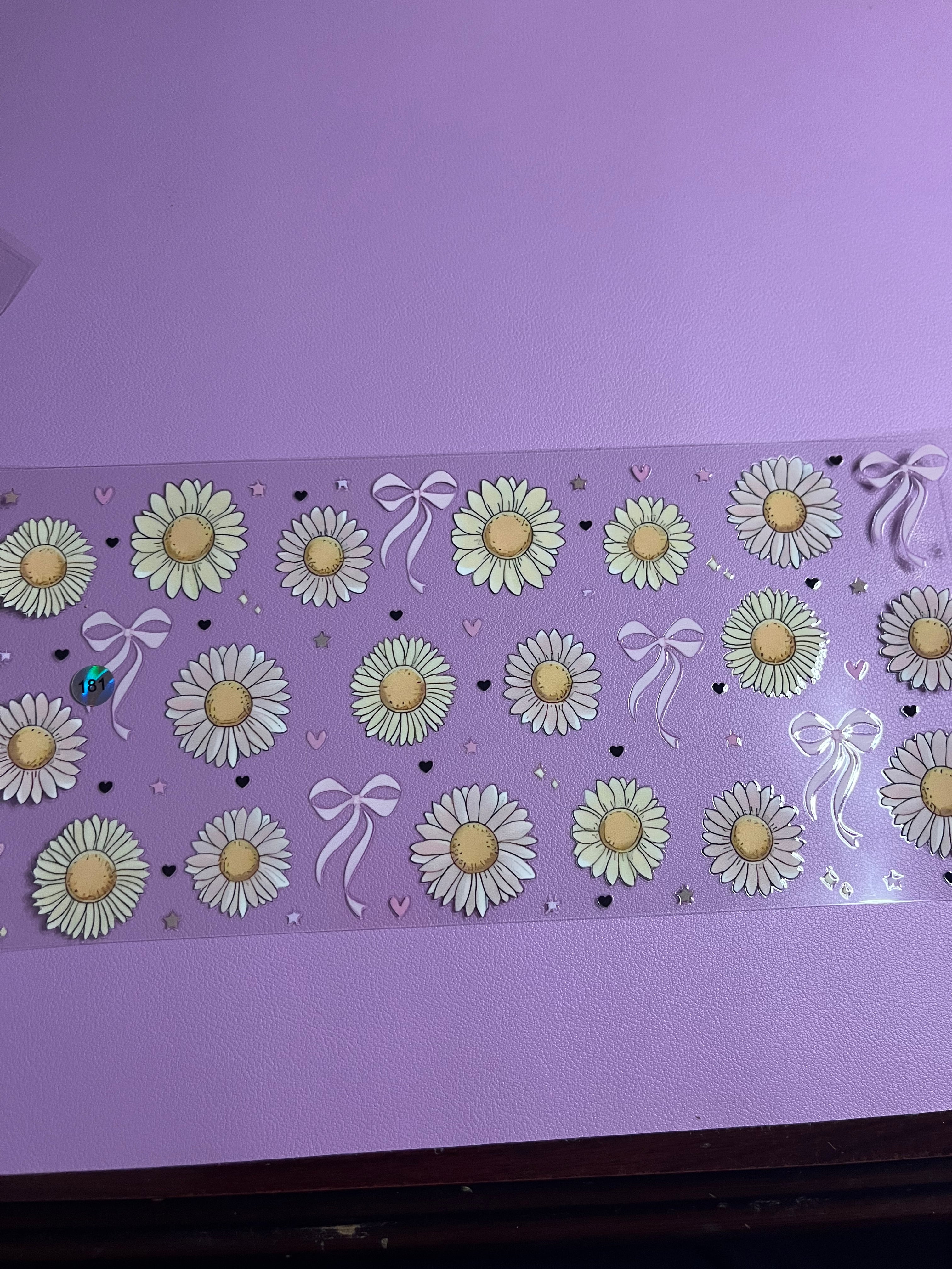 Cup wrap flower daisies #181