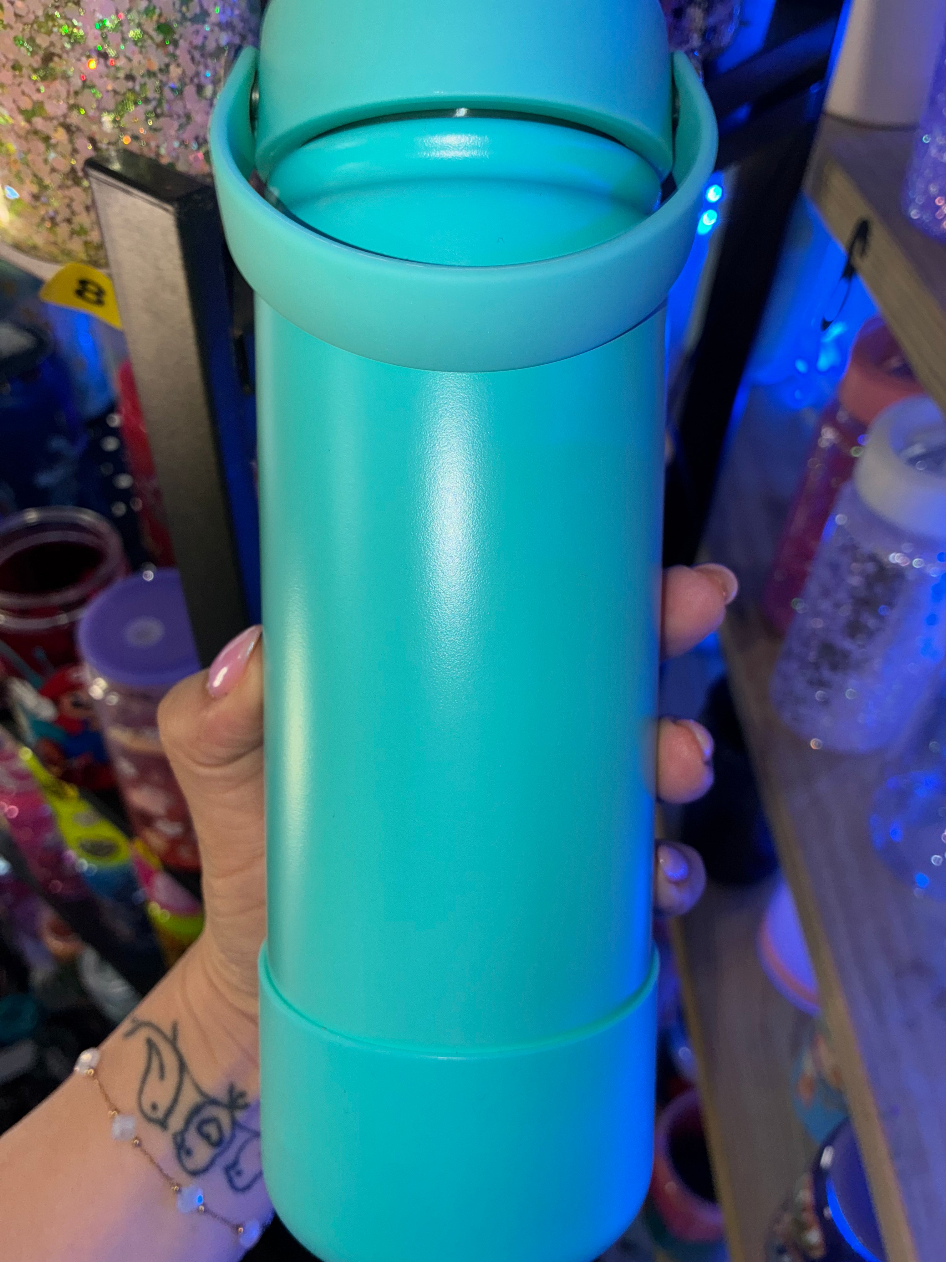 18oz teal waterbottle