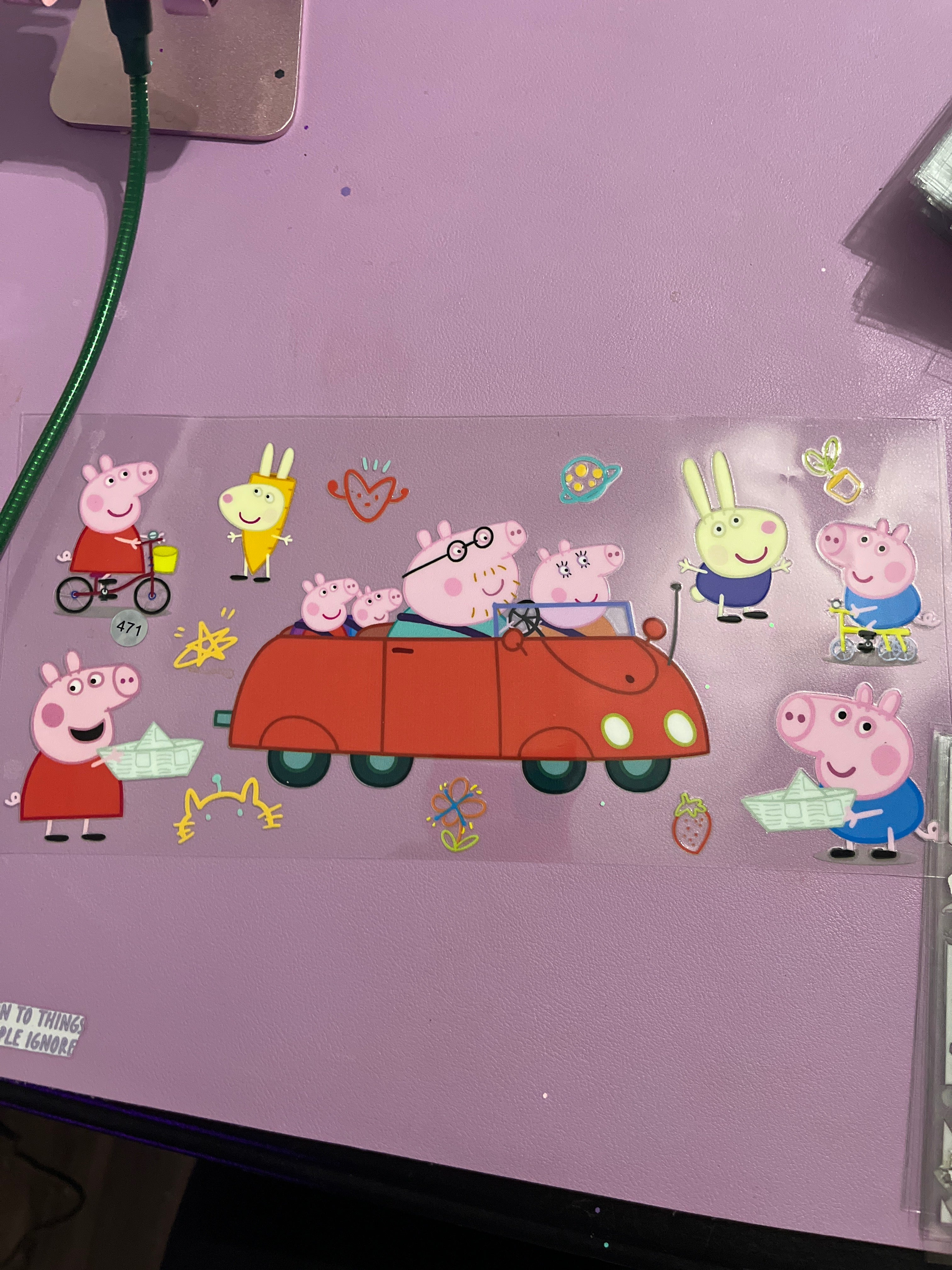 Peppa pig family and friends 471