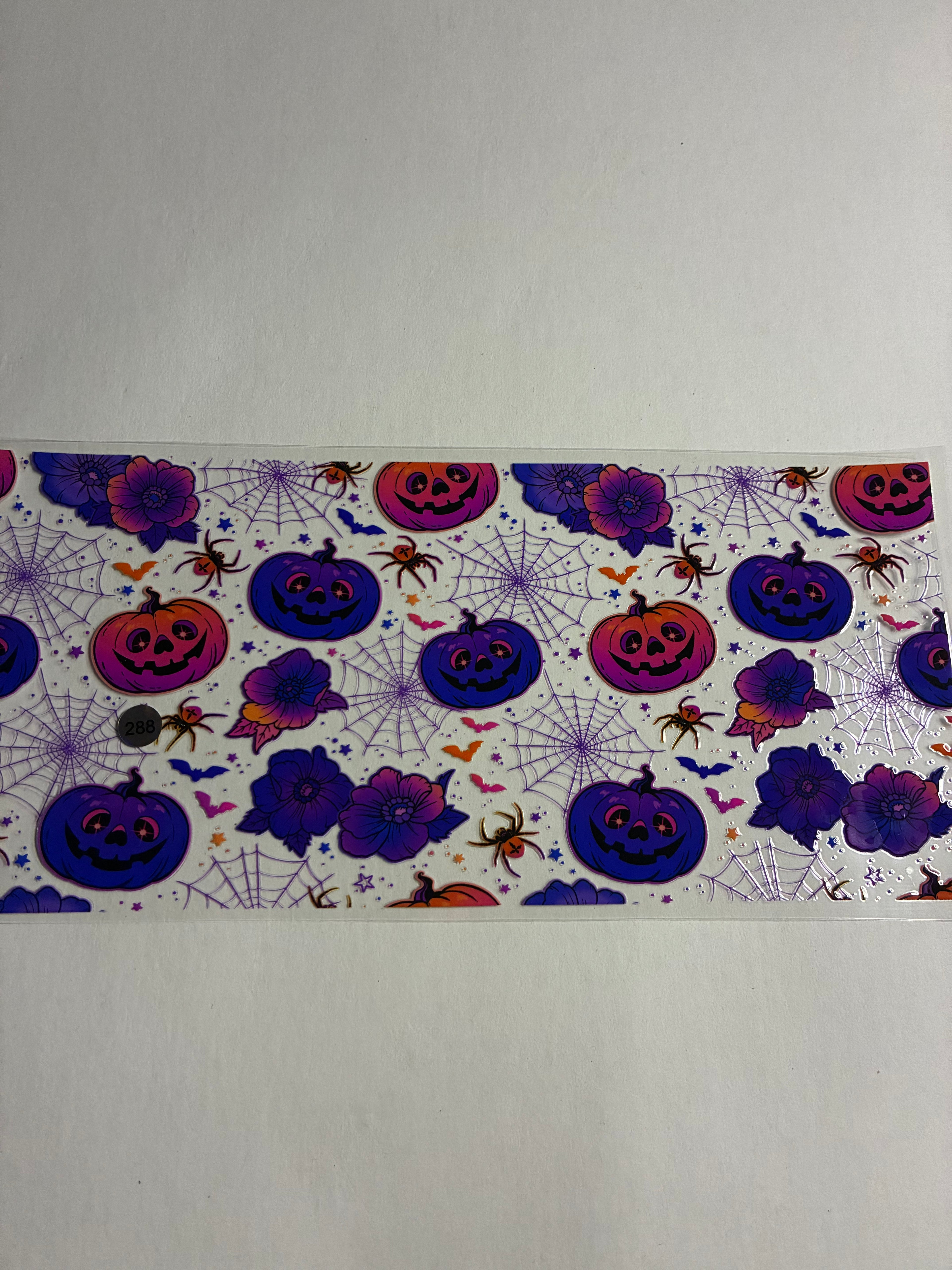 Cup wrap Jack o latern #288