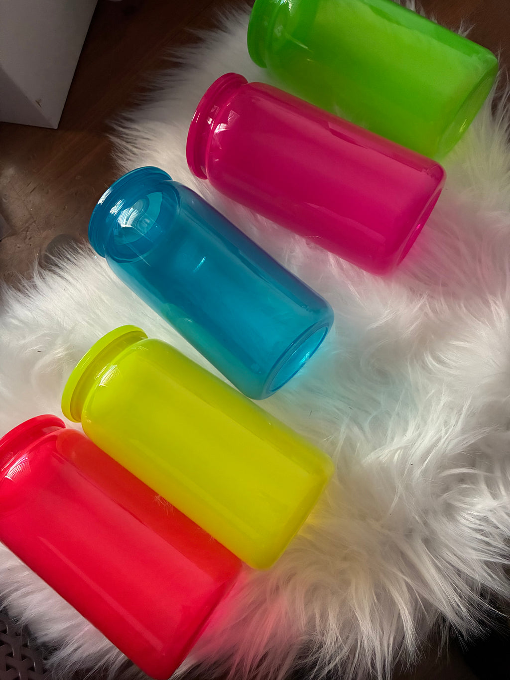 Plastic cup with wrap