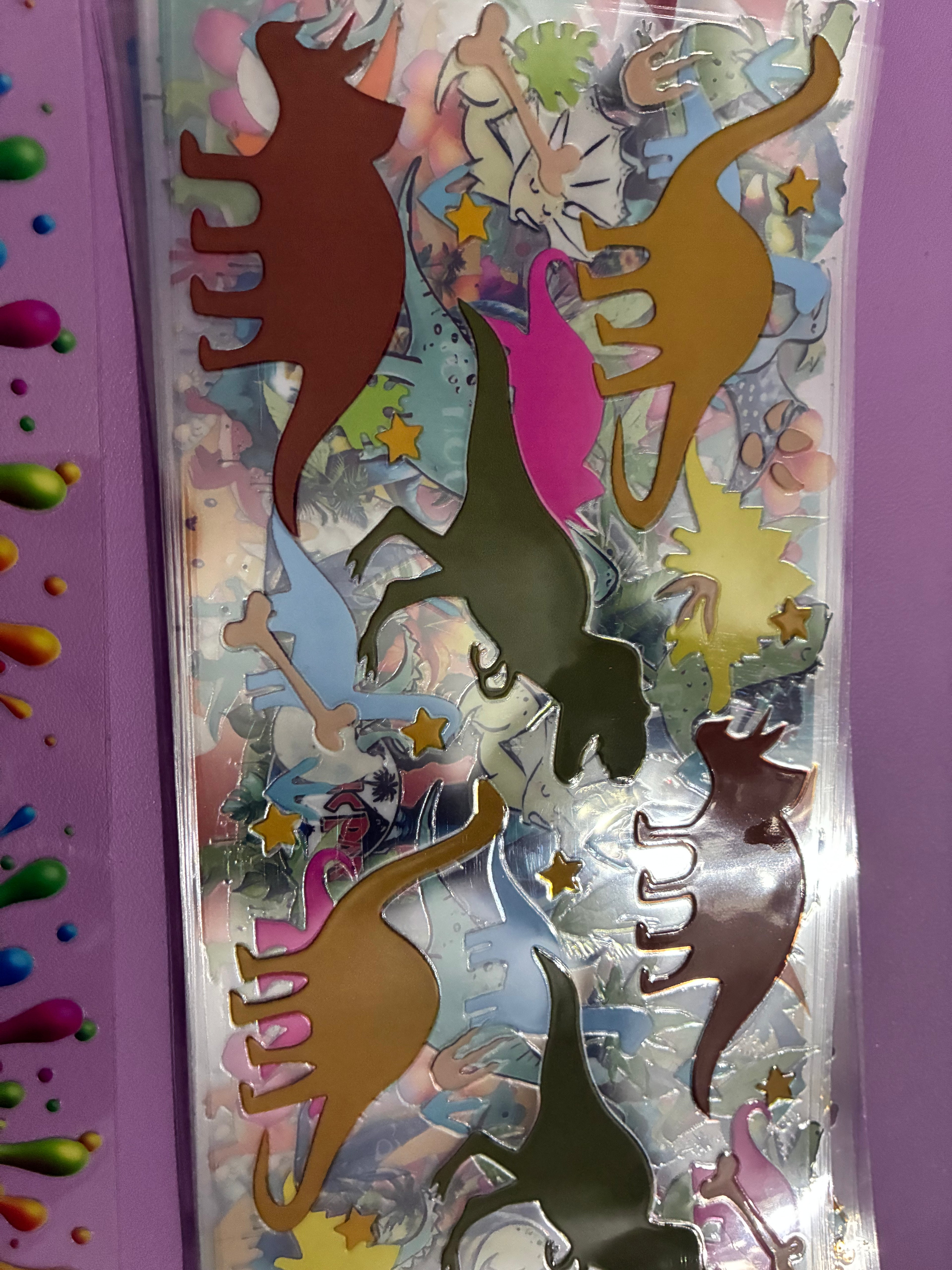 Dinosaurs cup wrap #458