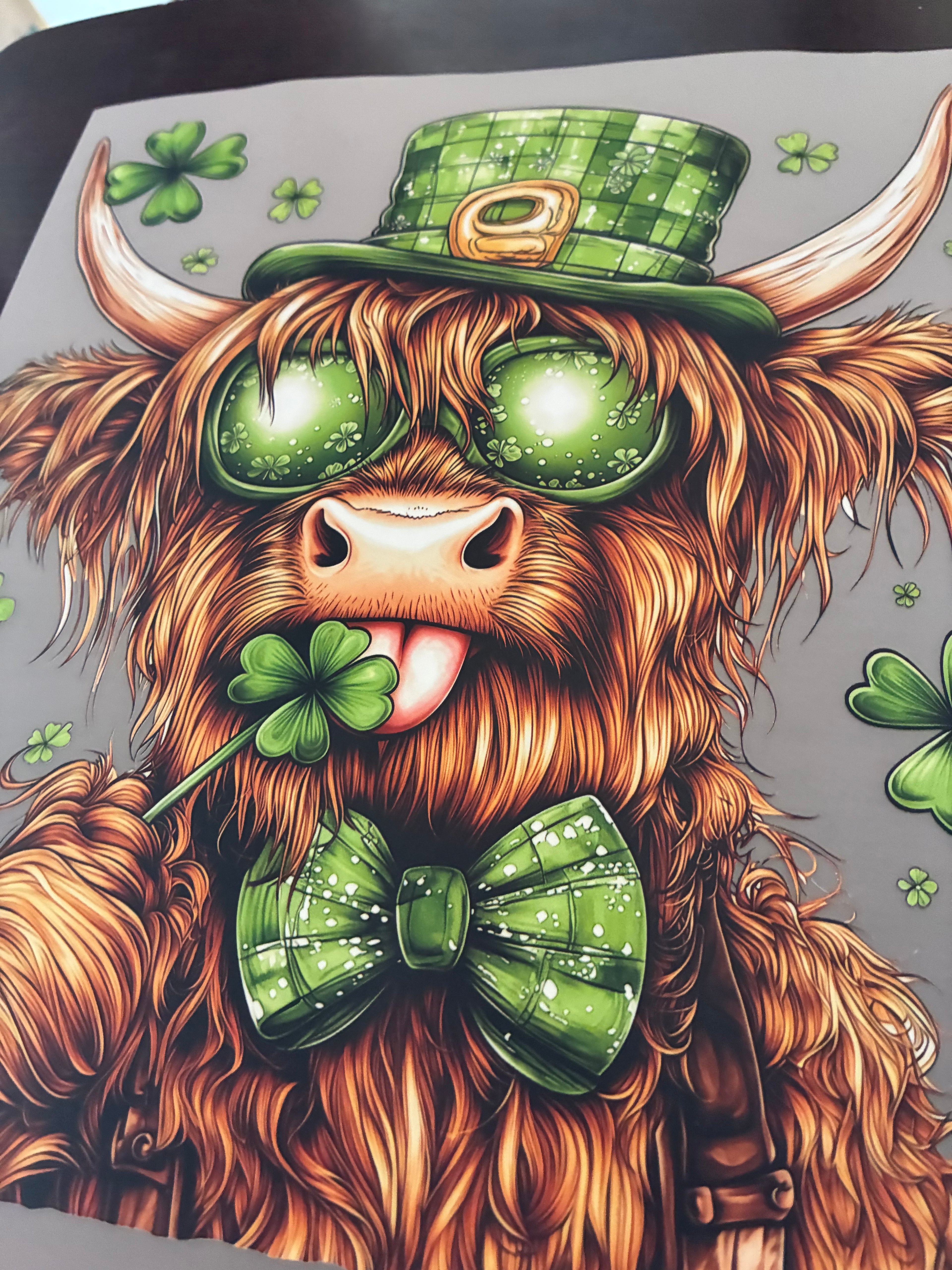 Lucky cow