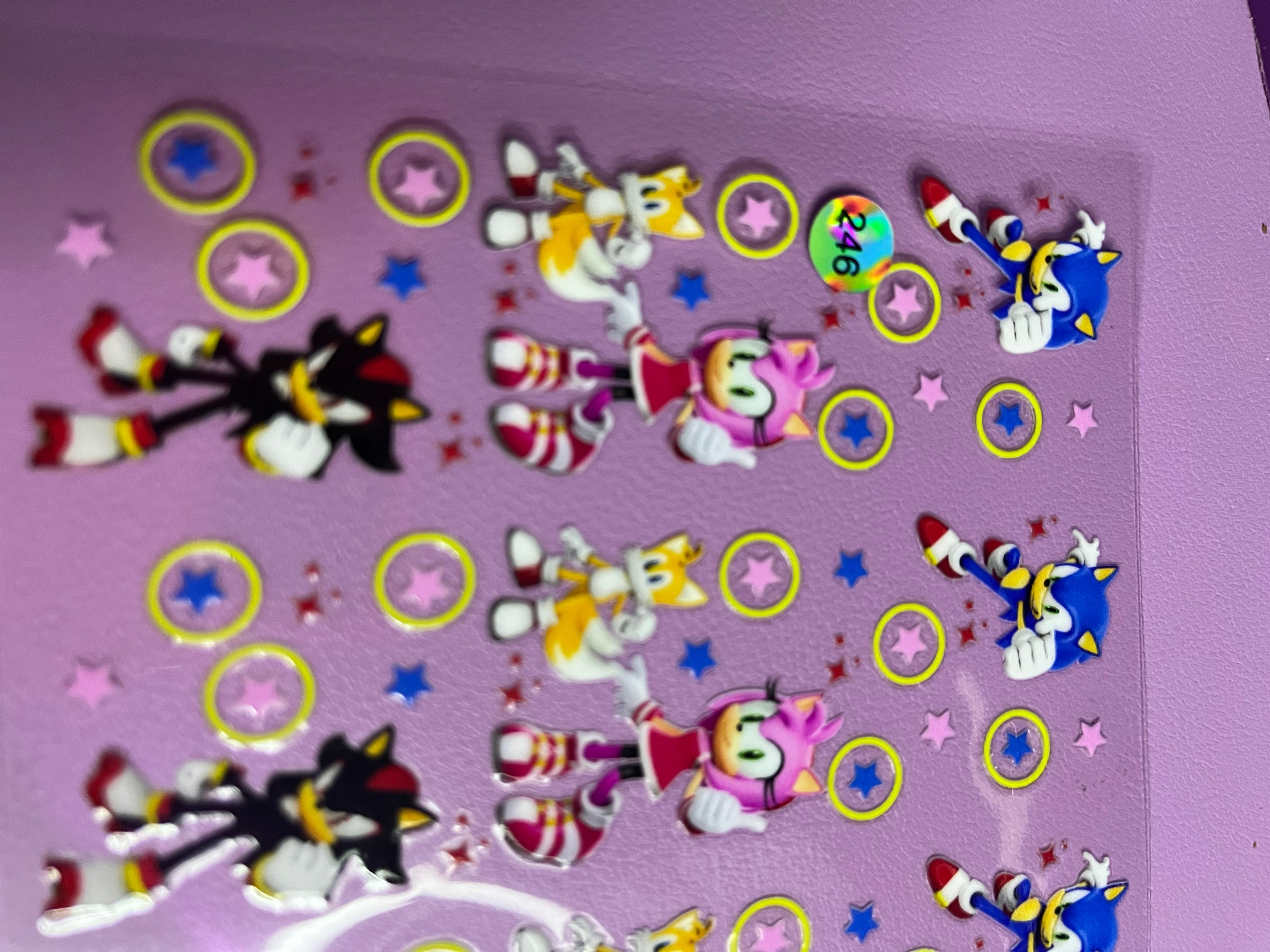 Sonic and friend pen wrap 246