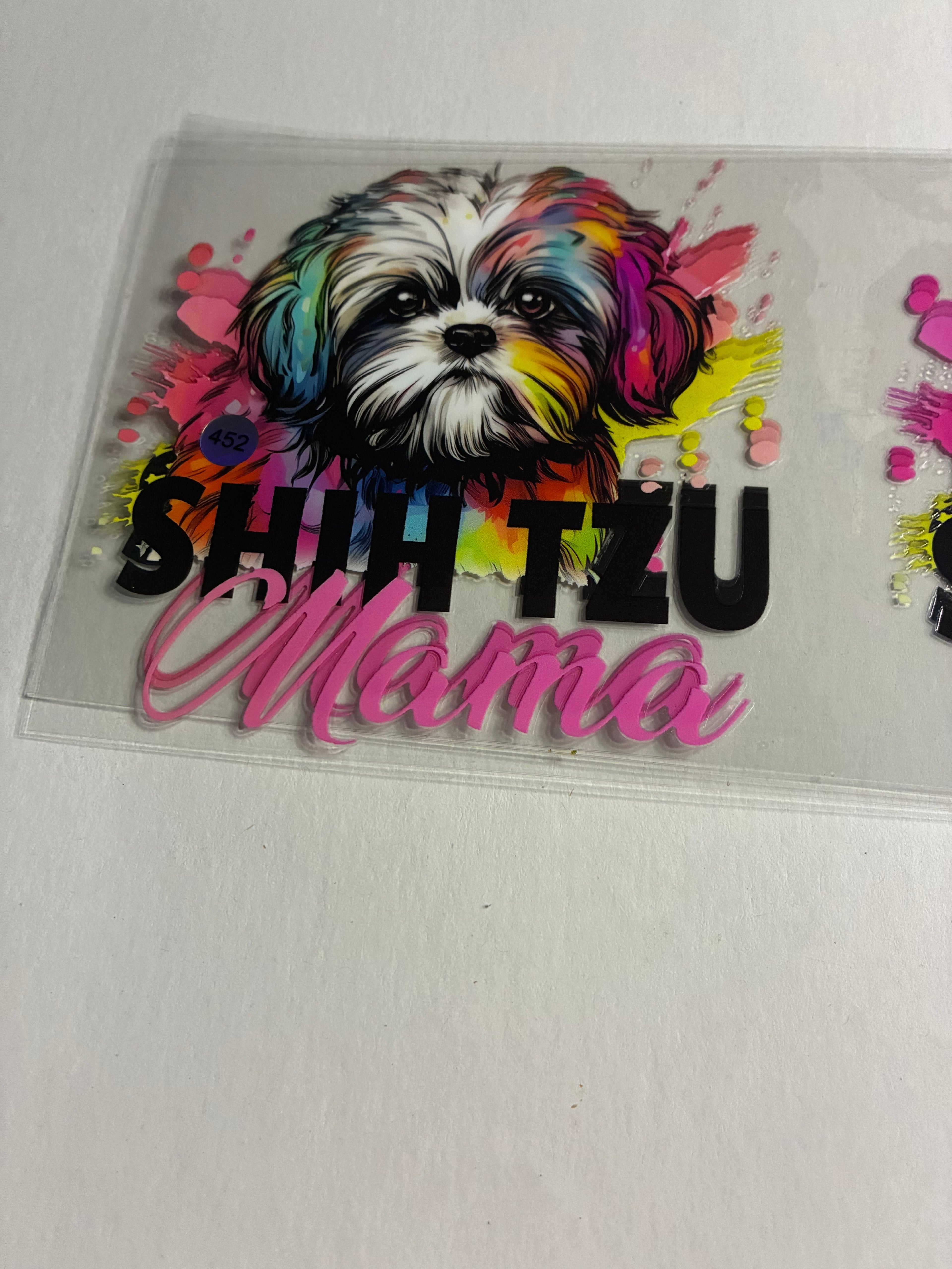 Shih Tzu mama  decal #452