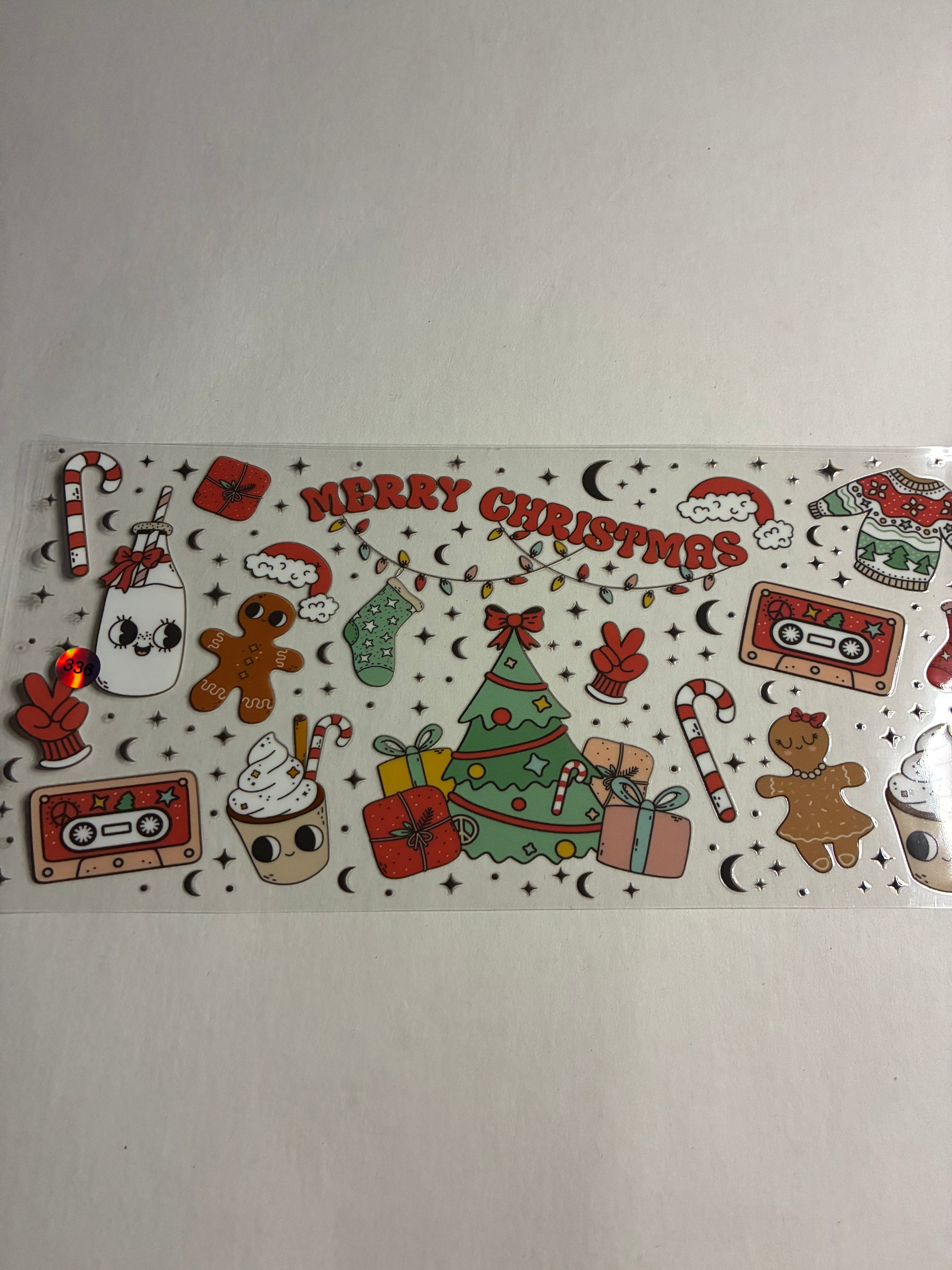Cup wrap Christmas #336