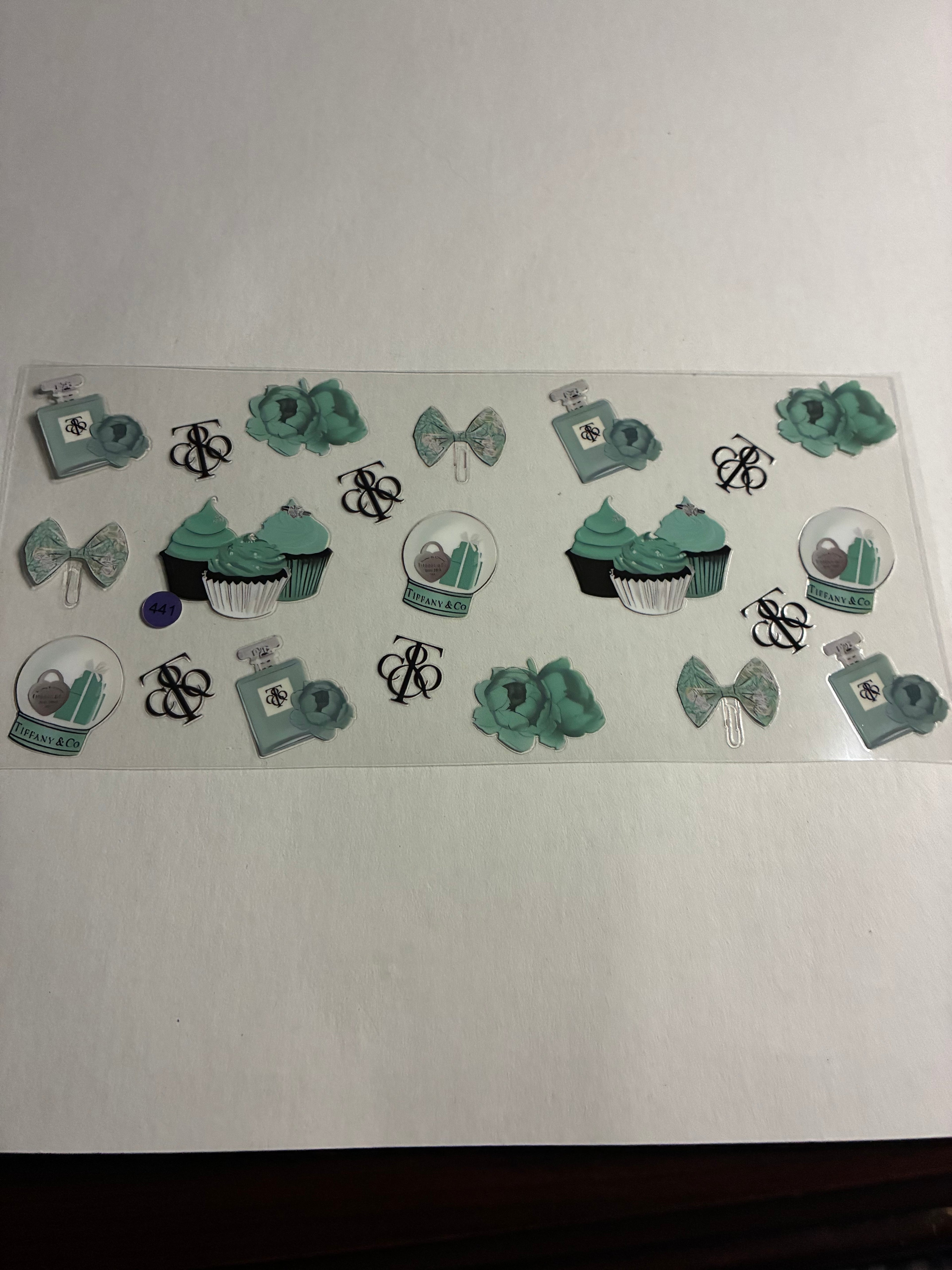 Cup wrap Tiffany co theme #441