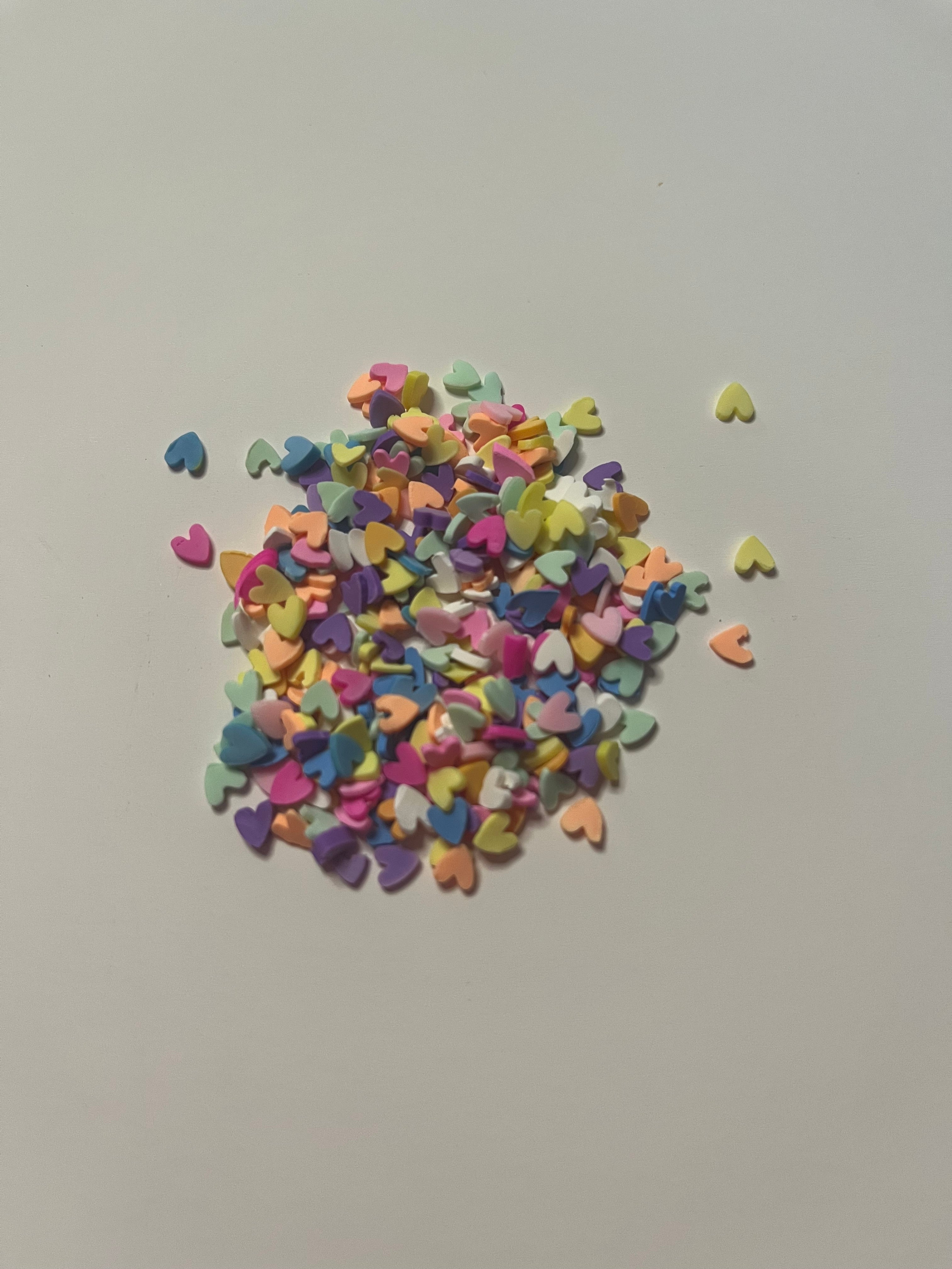 Heart sprinkles add on