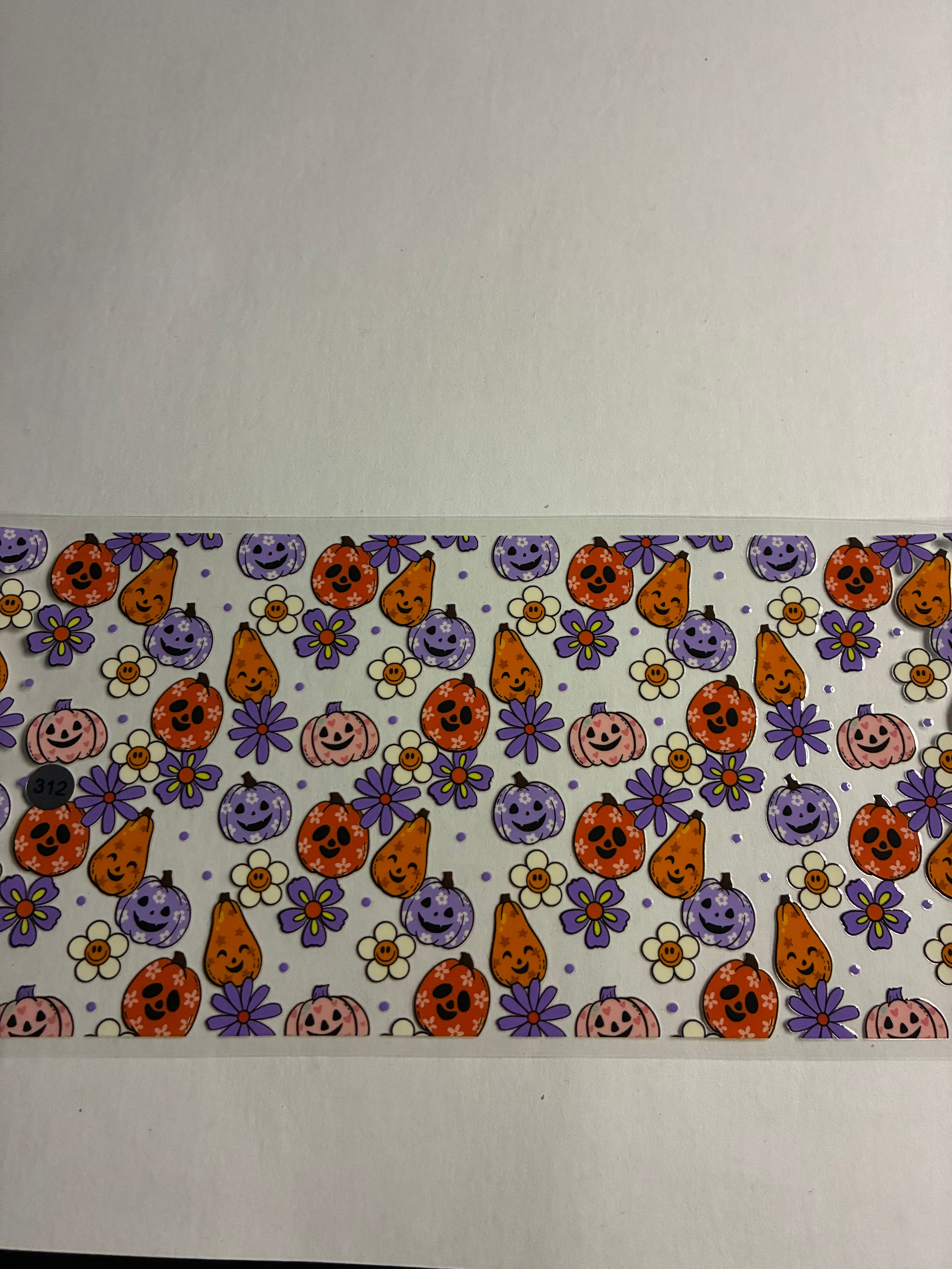 Cup wrap little pumpkin and squash #312