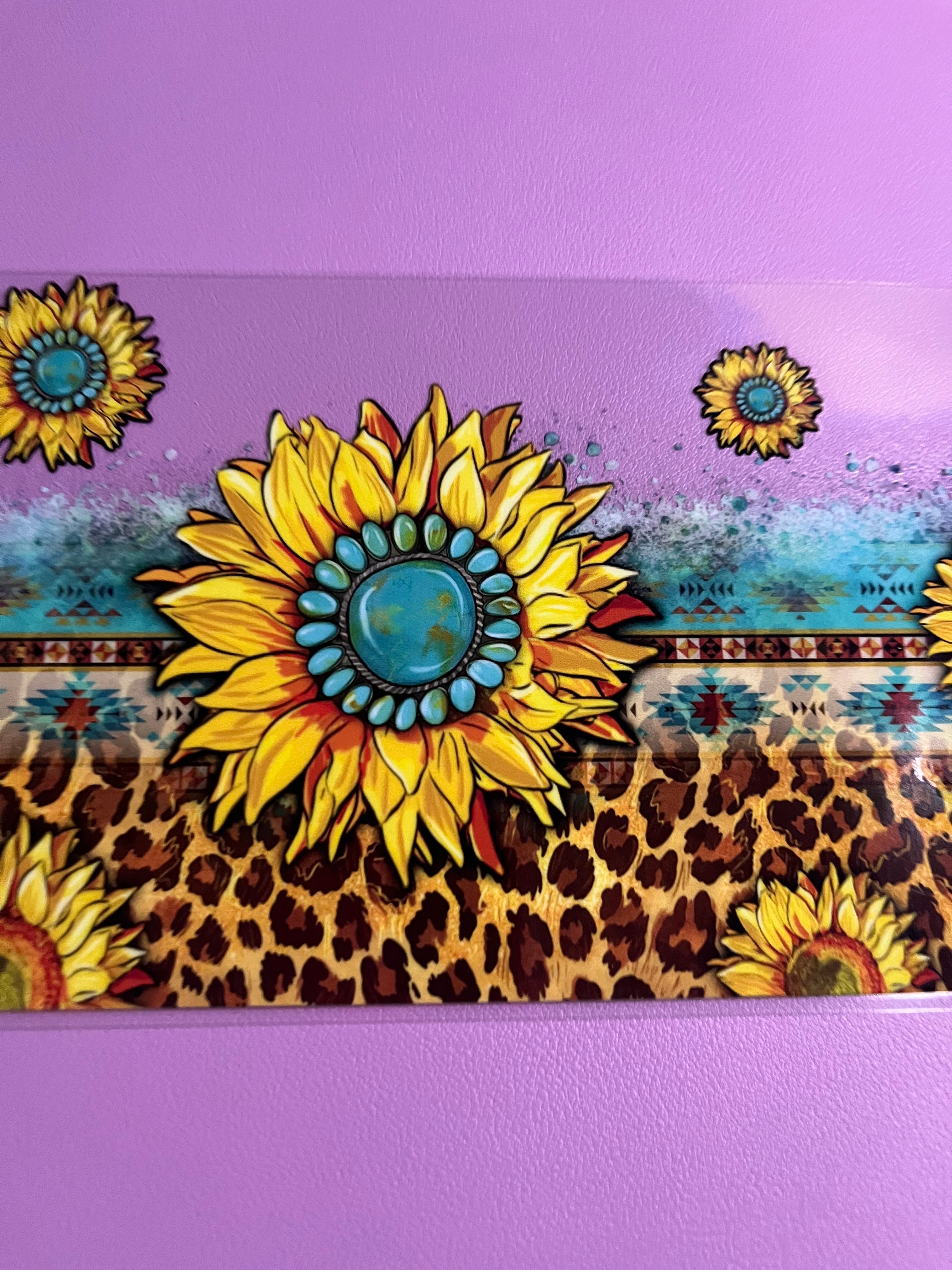 Sunflower cup wrap #178