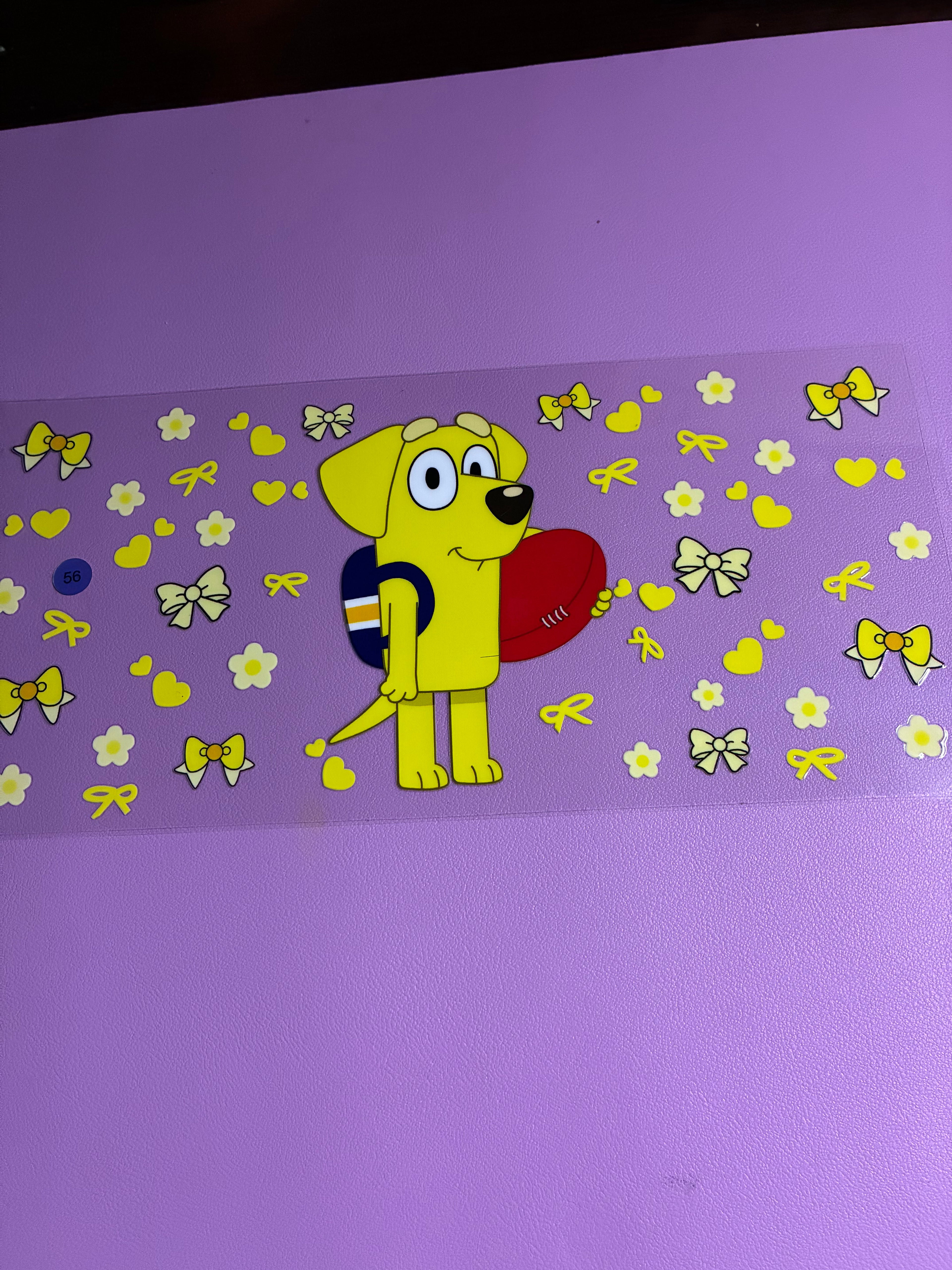 Cup wrap lucky from bluey #56