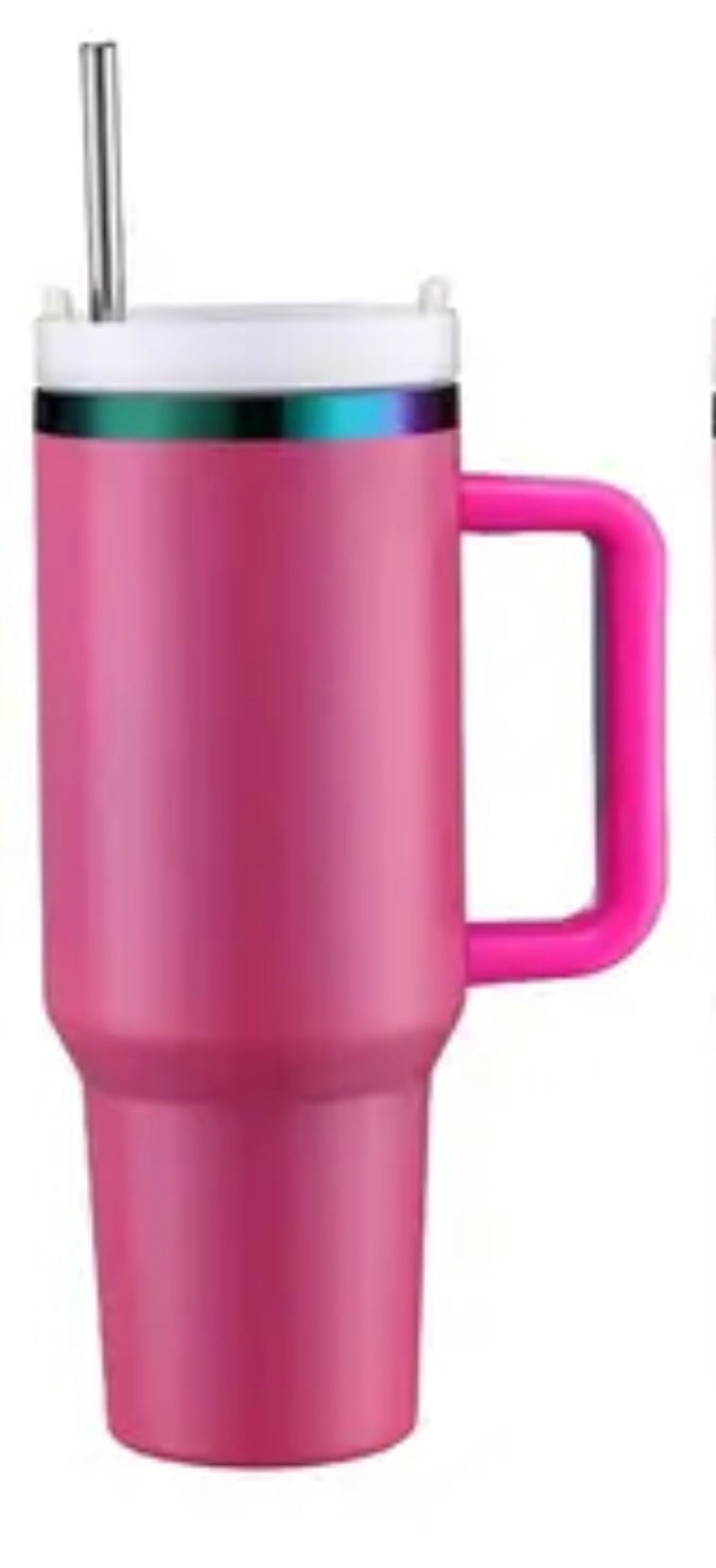 Hot pink 40 oz