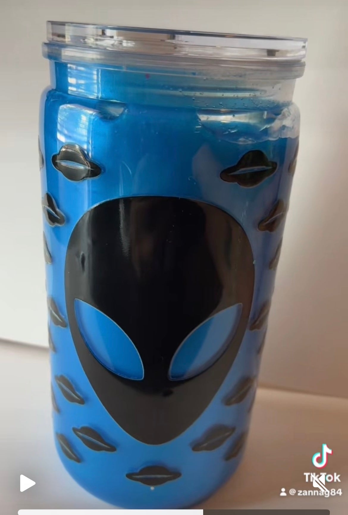 Alien still shimmer 16oz cup
