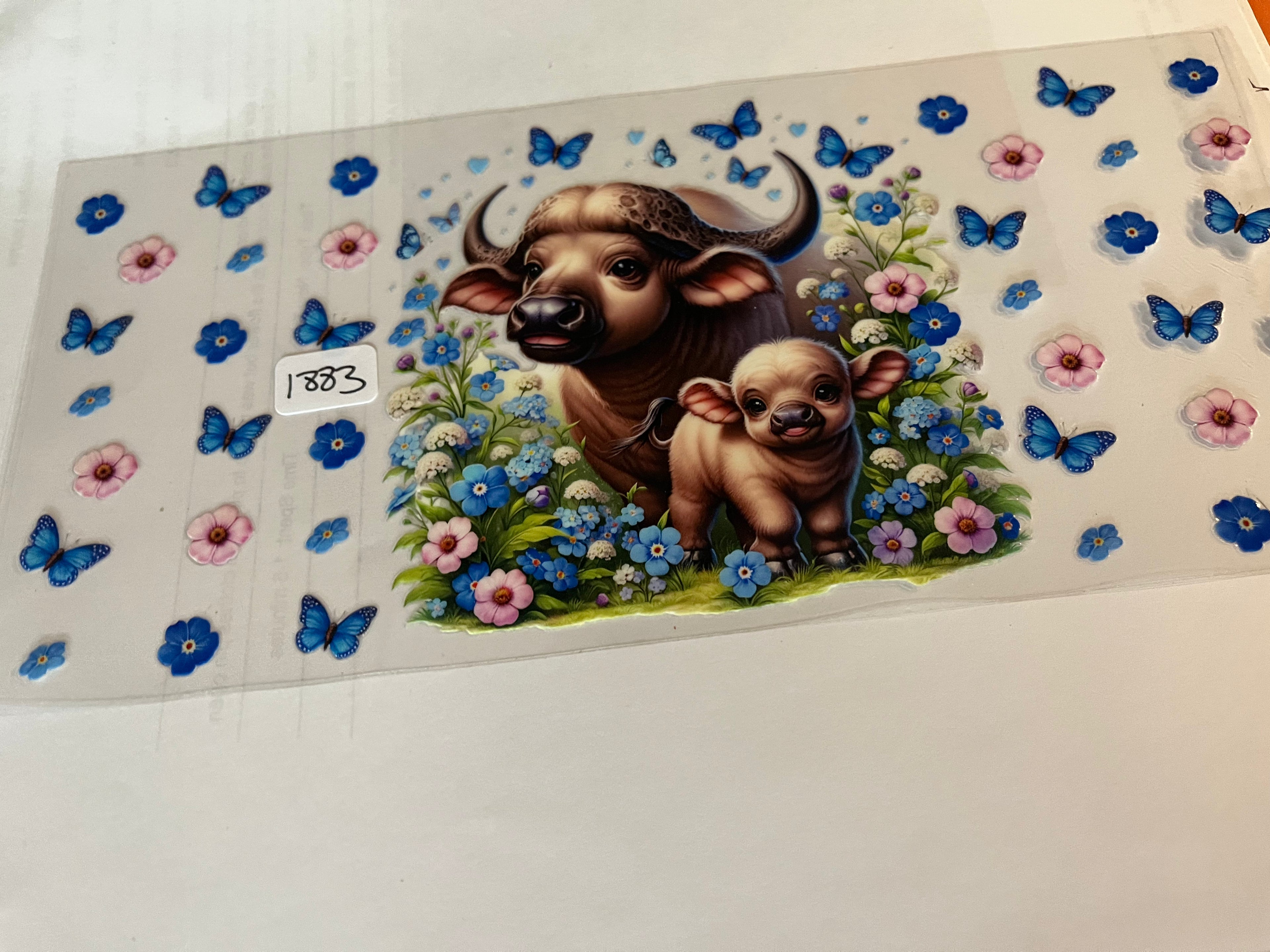 Water buffalo flowers 1883