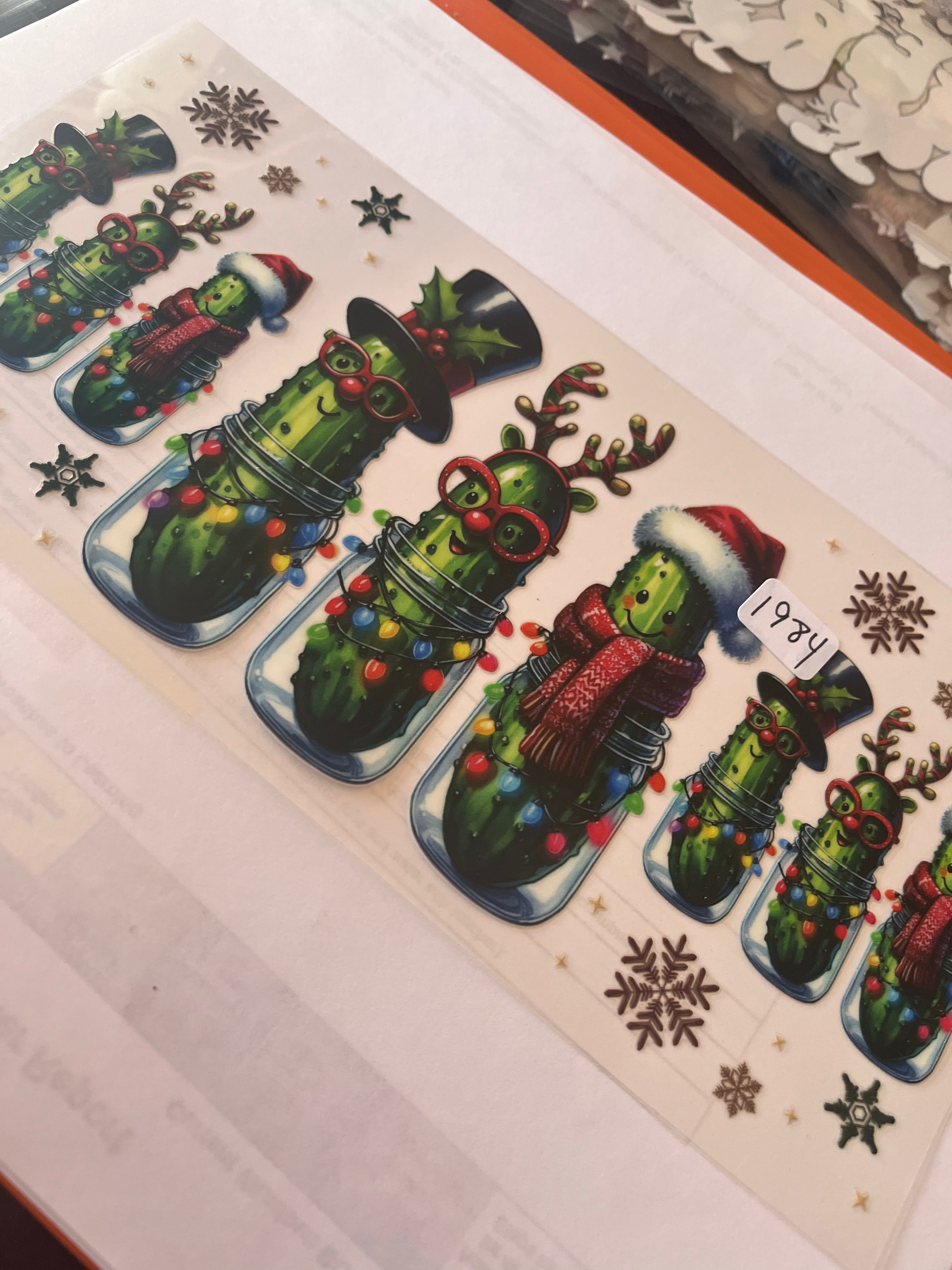 Christmas pickles 1984