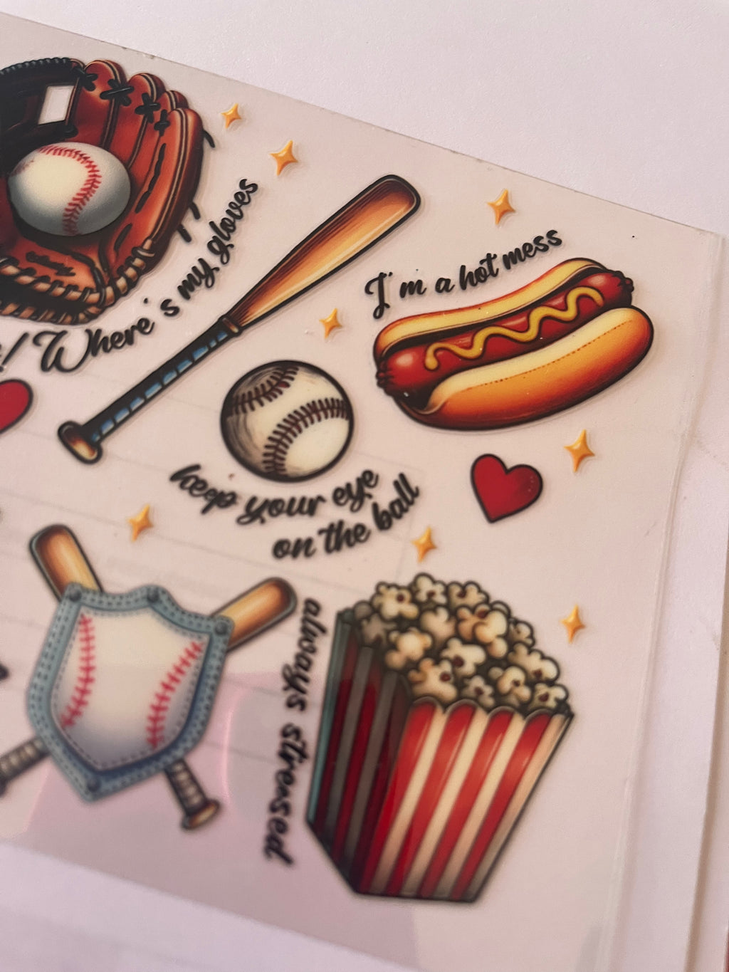 Baseball and snacks 1988