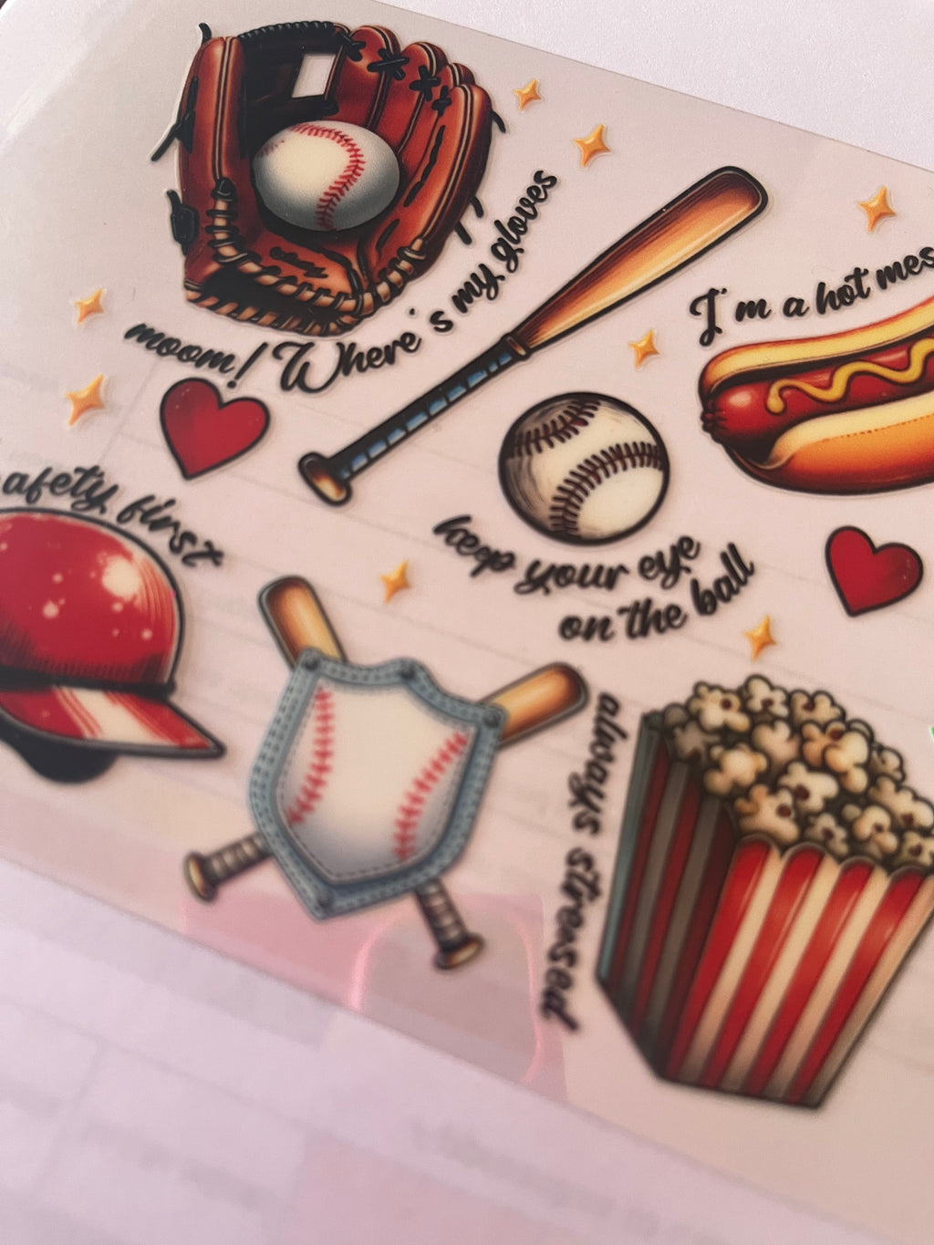 Baseball and snacks 1988