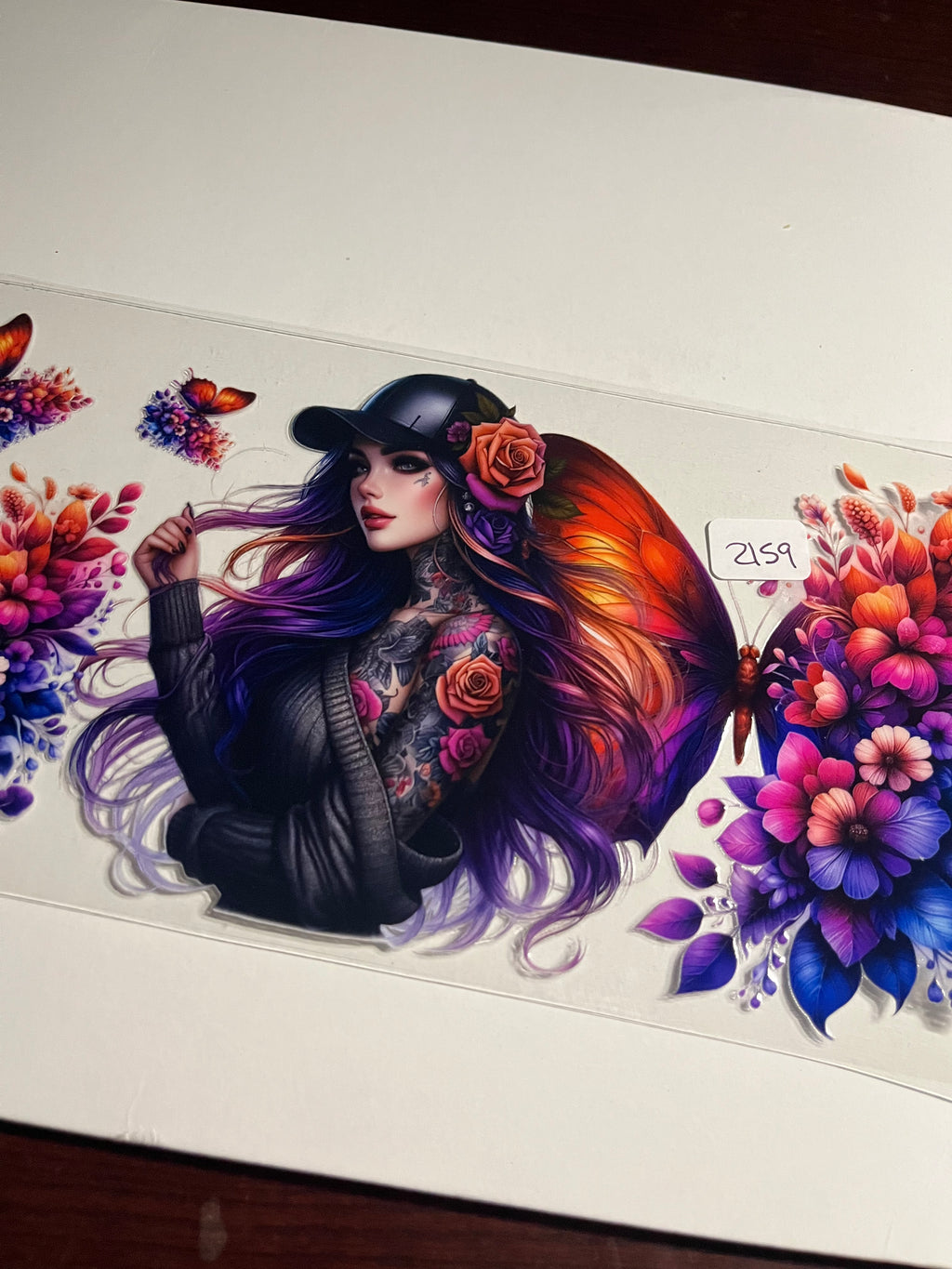 Rainbow tattoo 2159