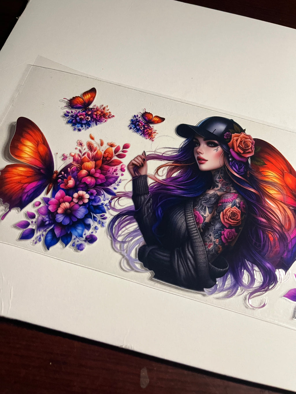 Rainbow tattoo 2159