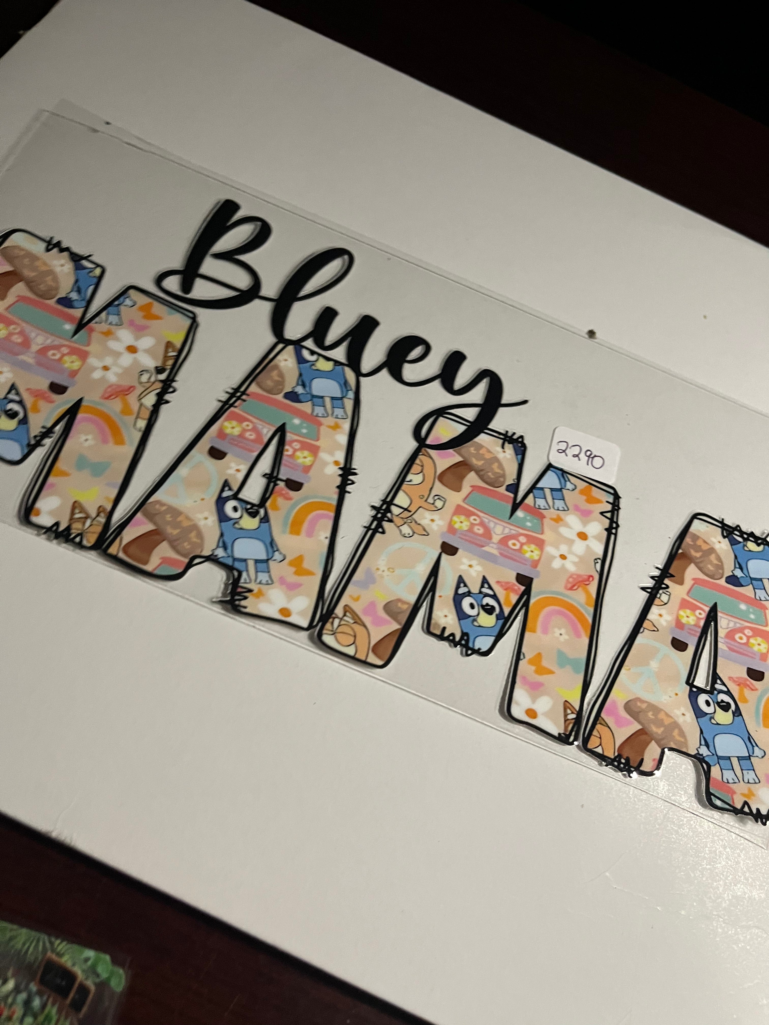 Bluey mama 2290