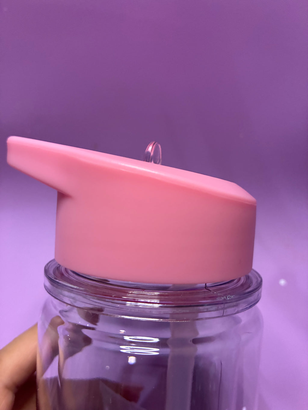 10oz kid water bottle light pink
