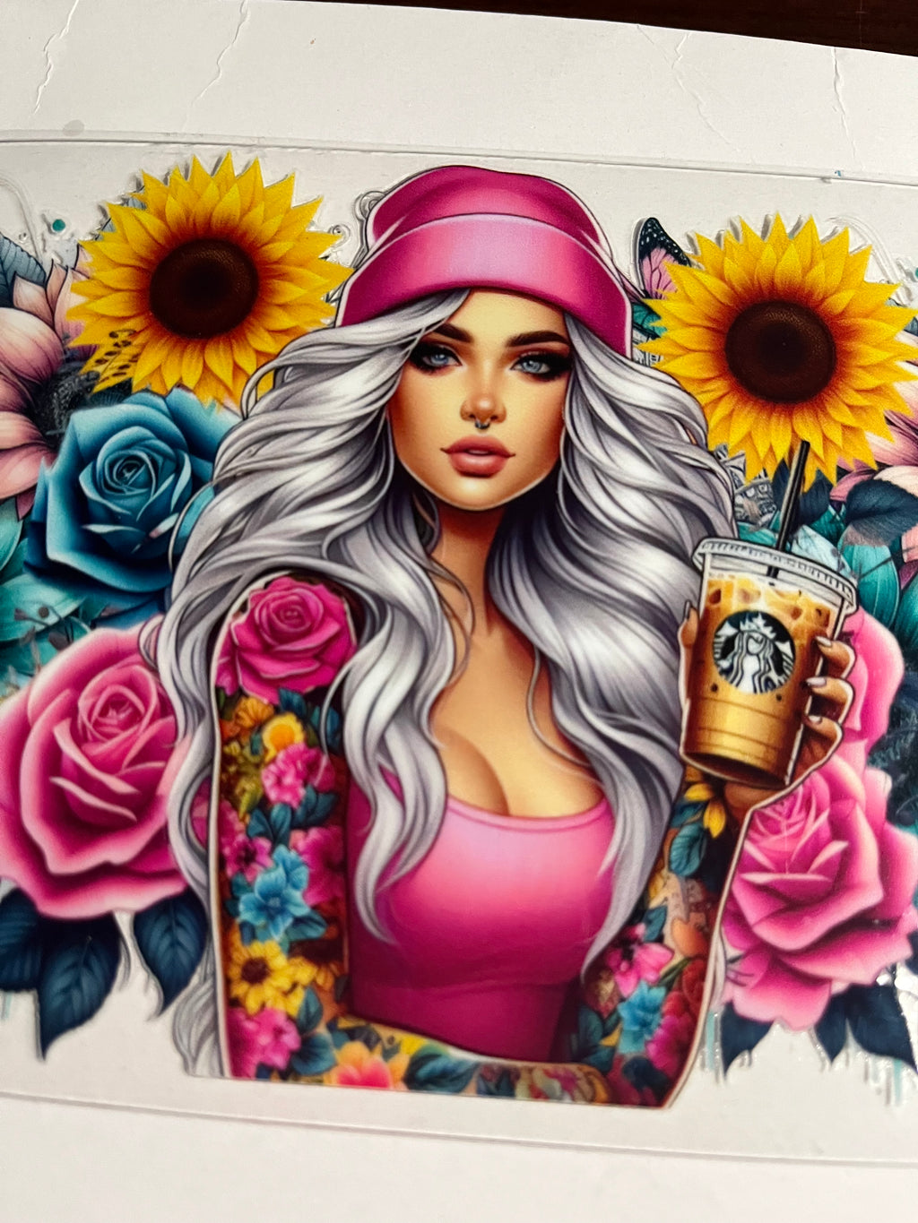 Tatto girl coffee 2349