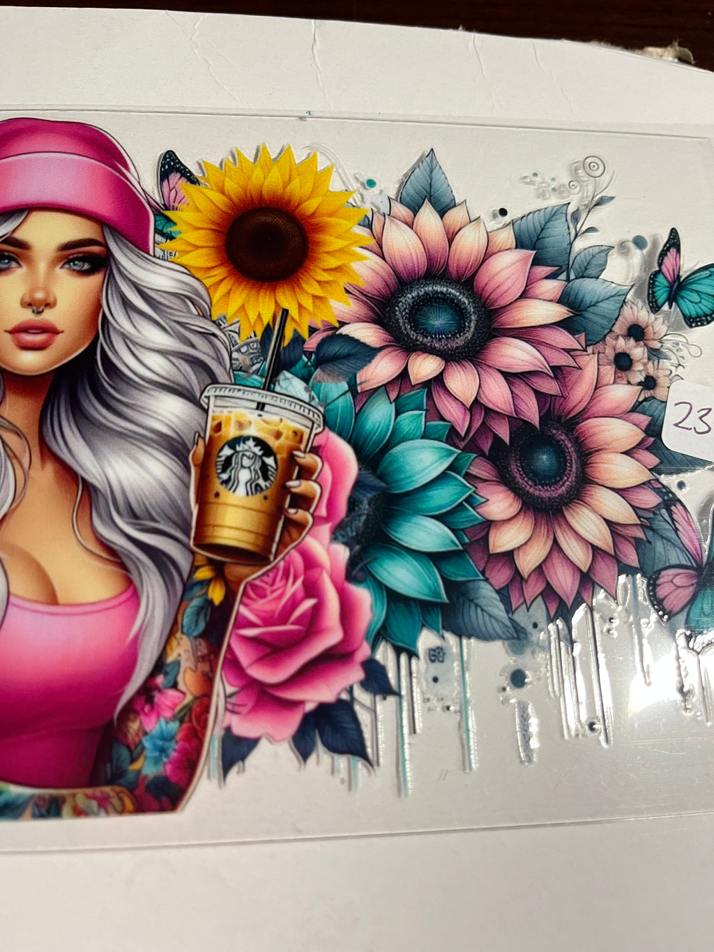 Tatto girl coffee 2349