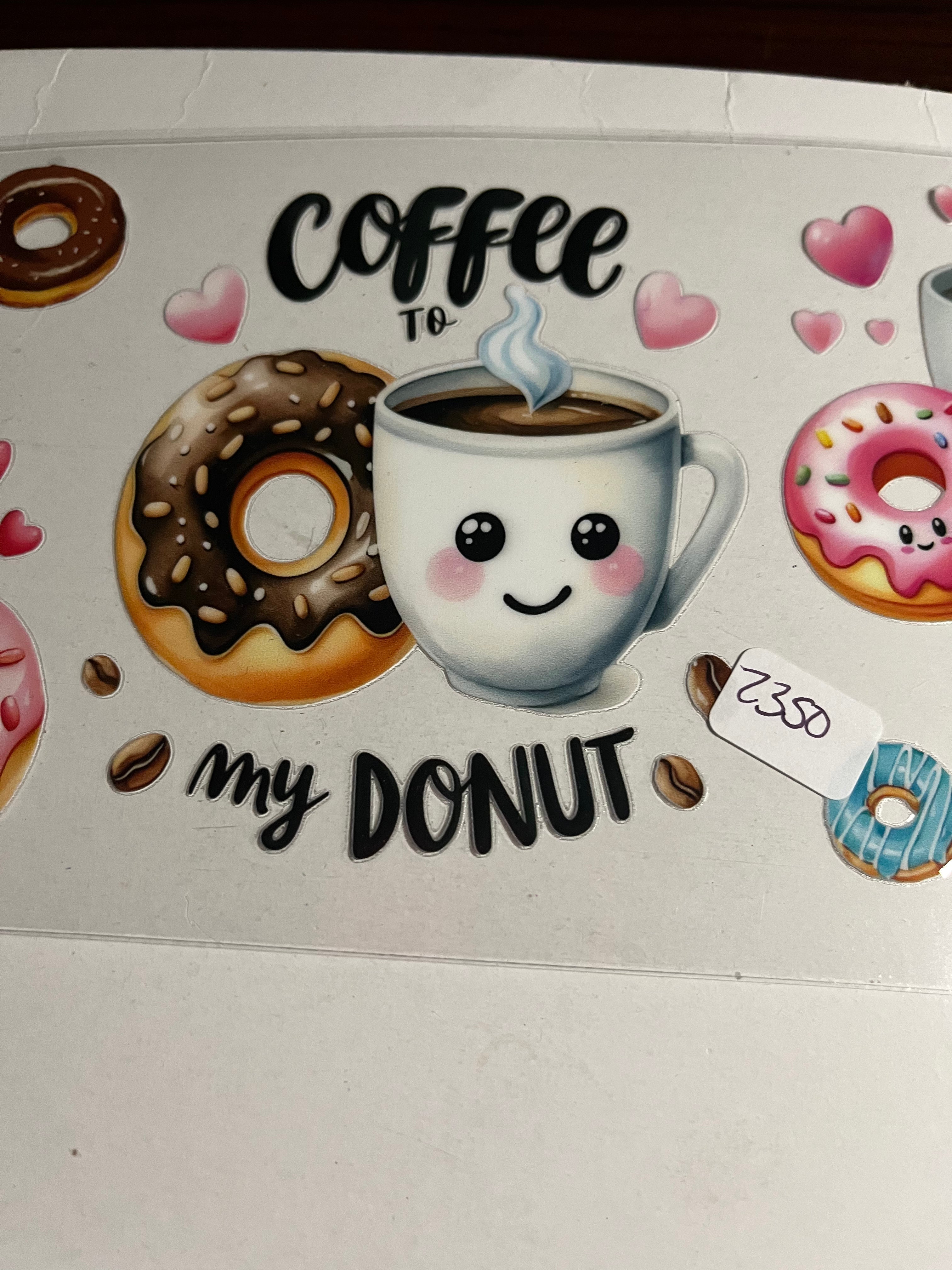 Coffee to my donut 2350