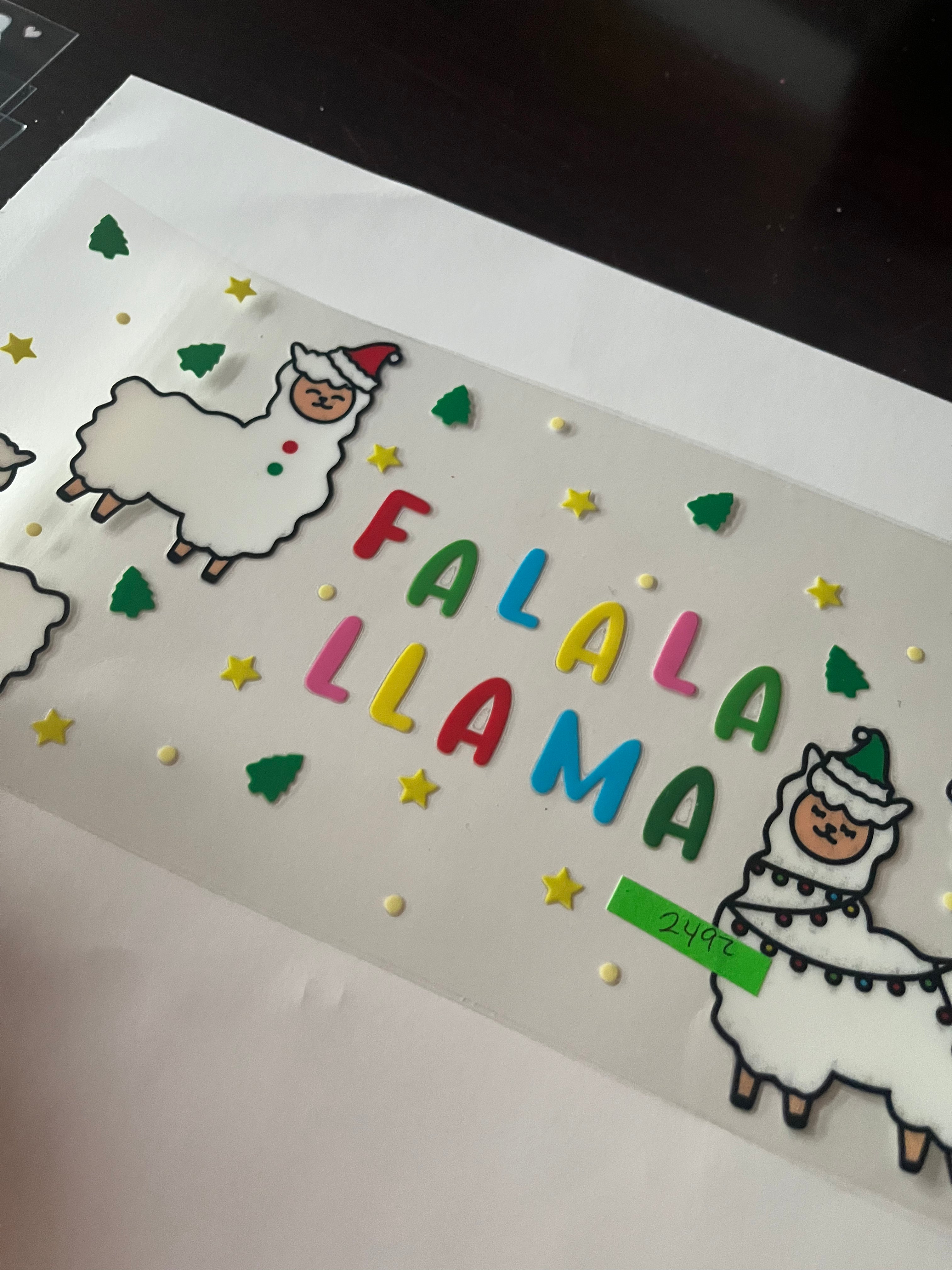 Falala llama Xmas 2492