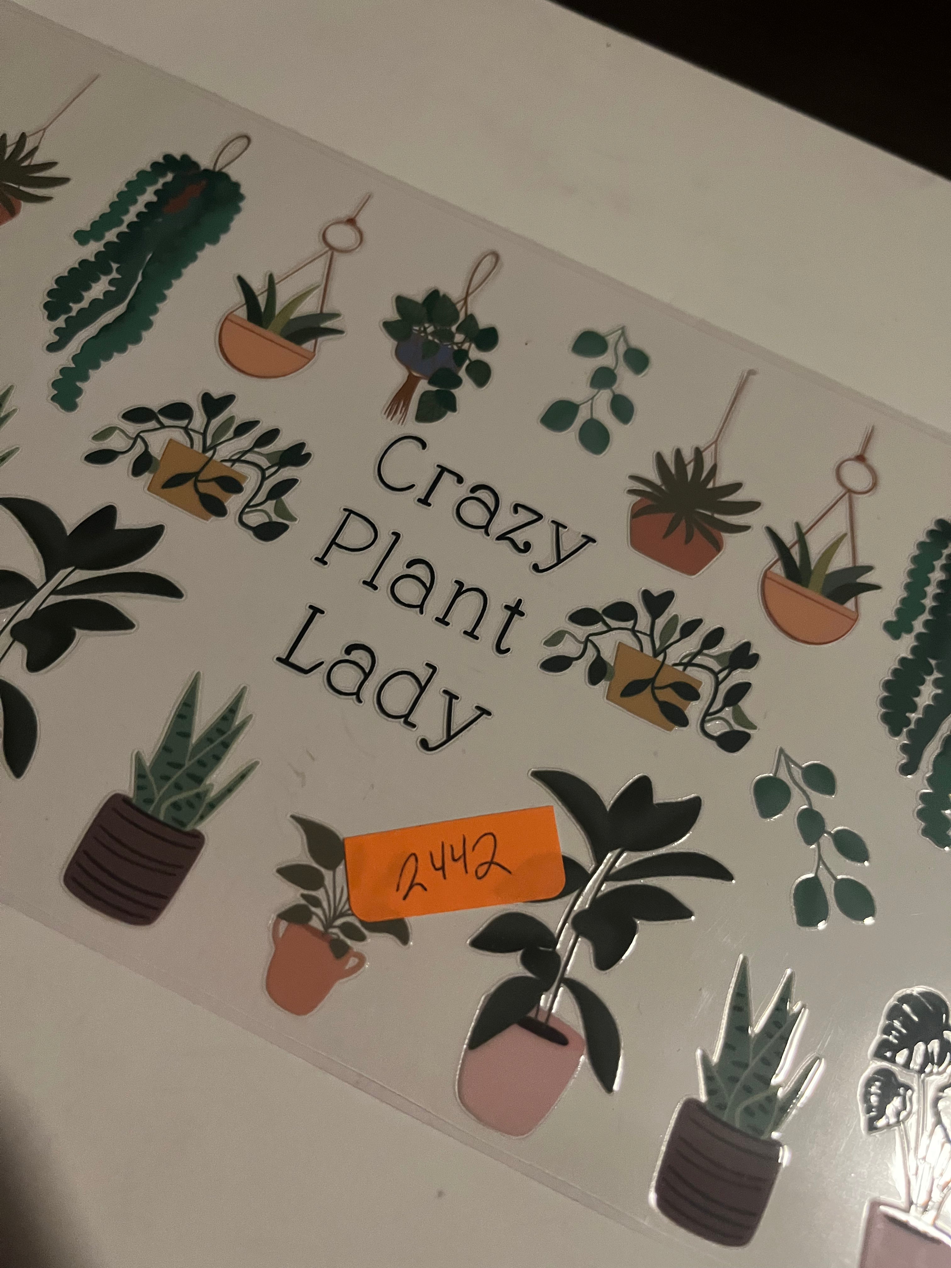 Crazy plant lady 2442