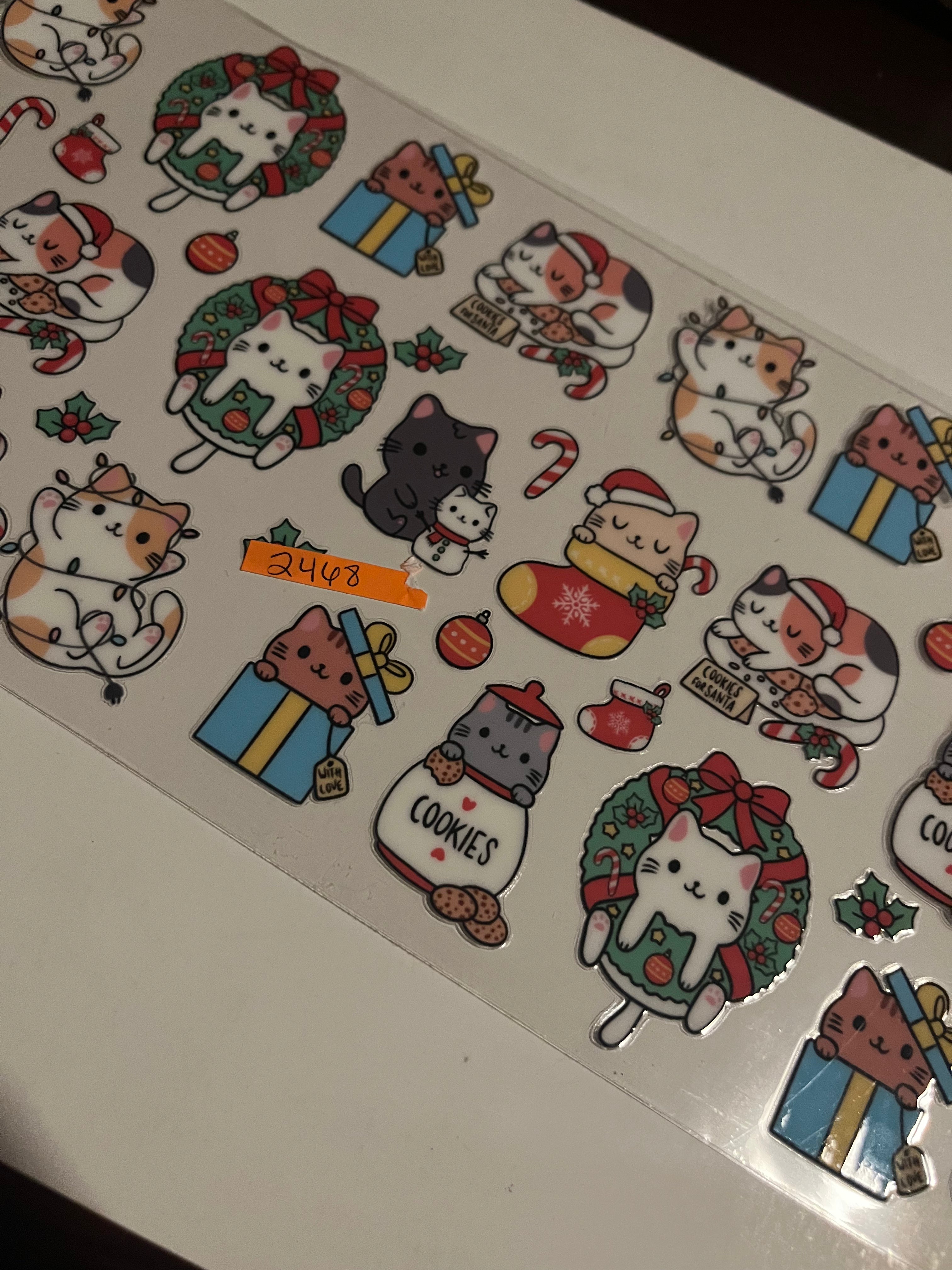 Cat Christmas 2468