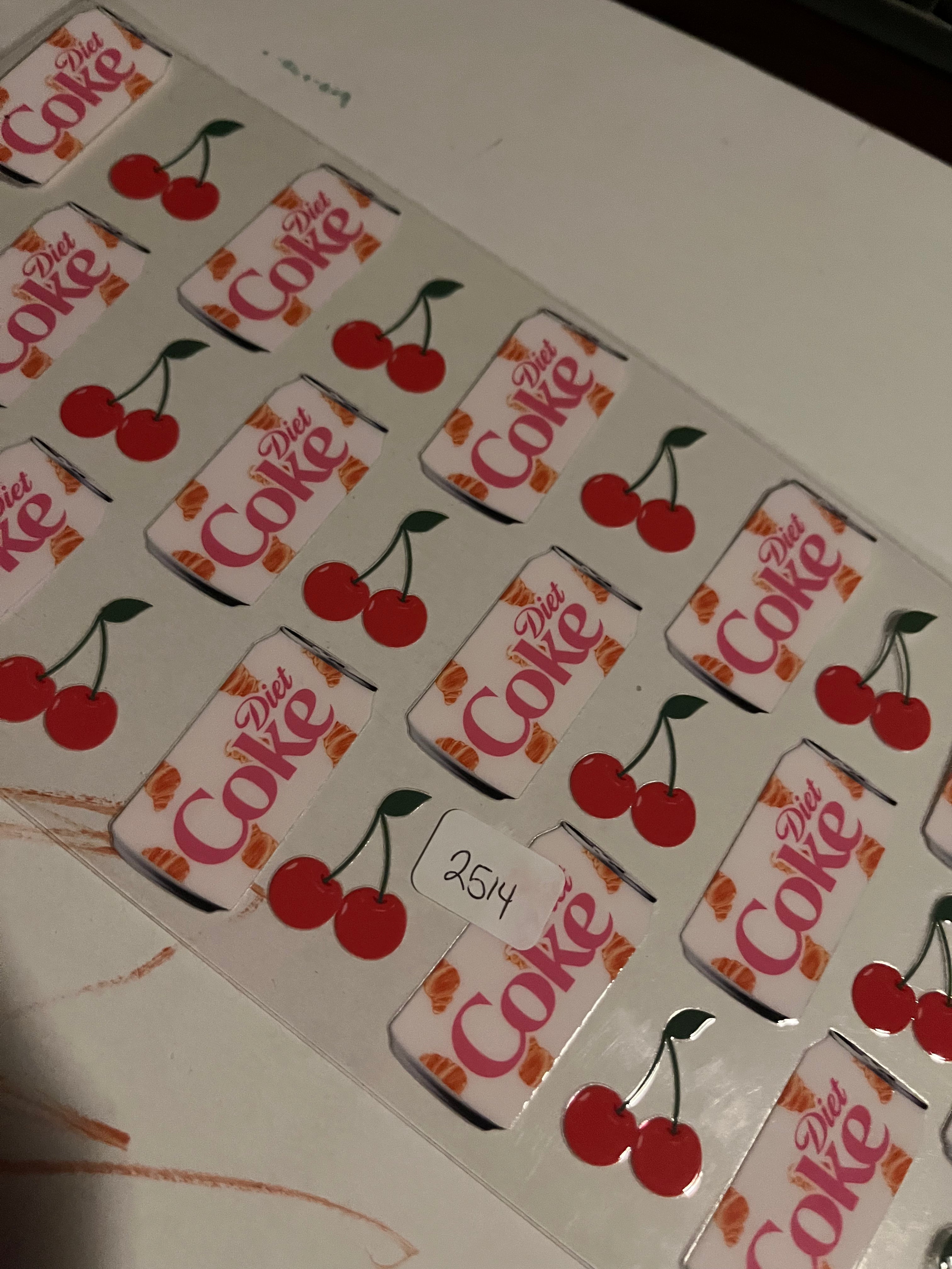 Diet Coke cherry 2514