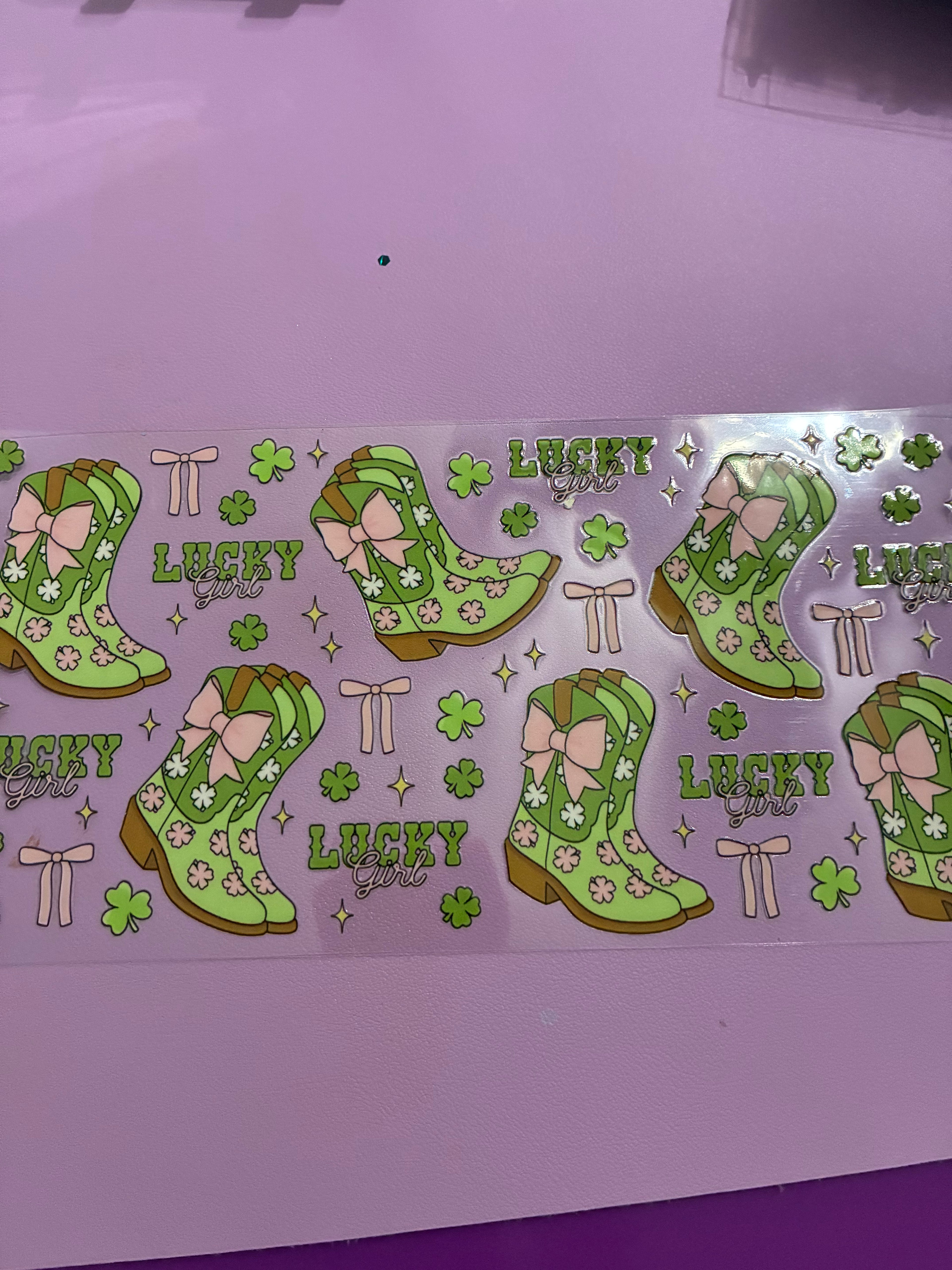 Lucky girl boots lucky charm #520