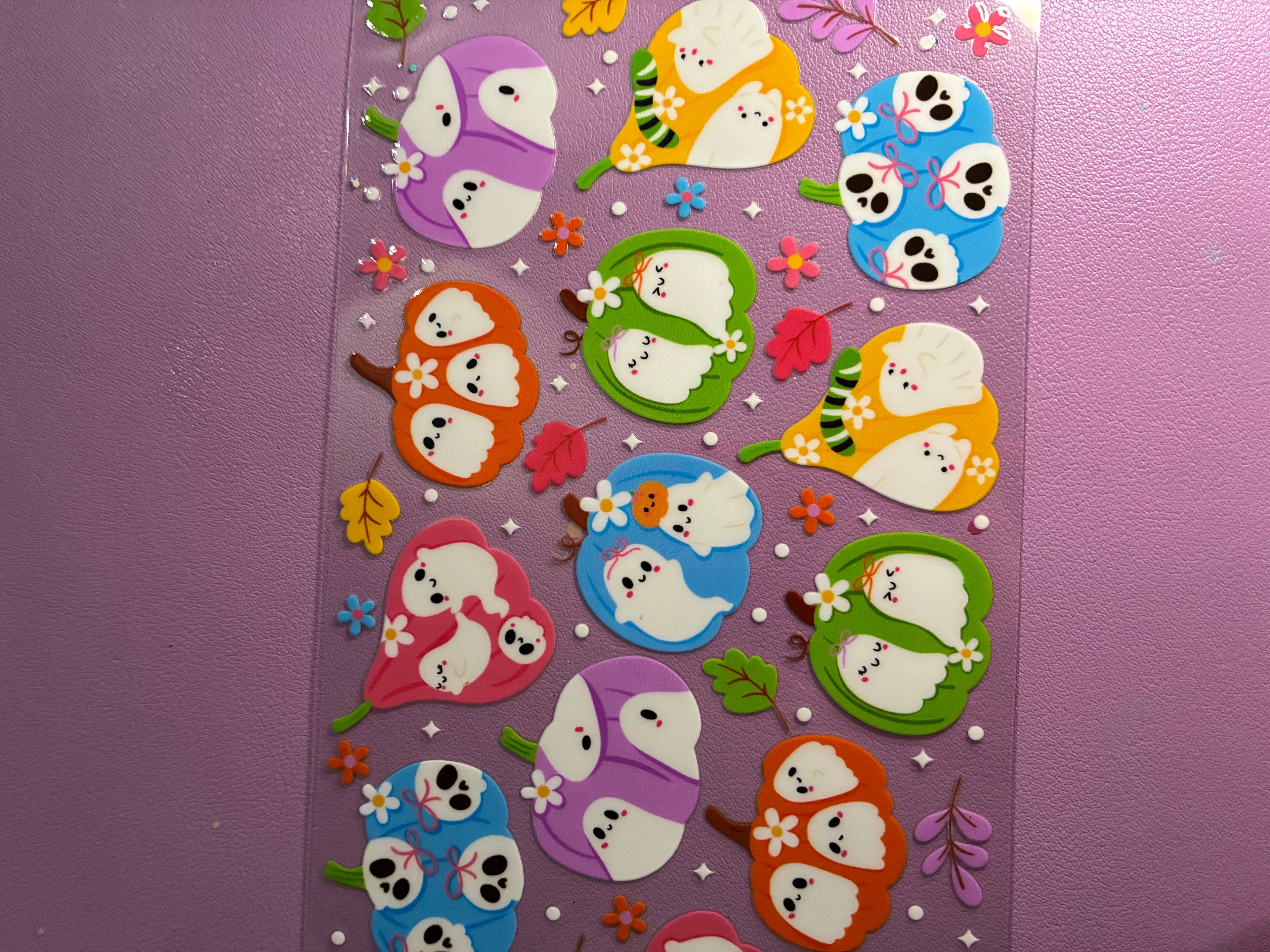 Ghost in pumpkin wrap 556