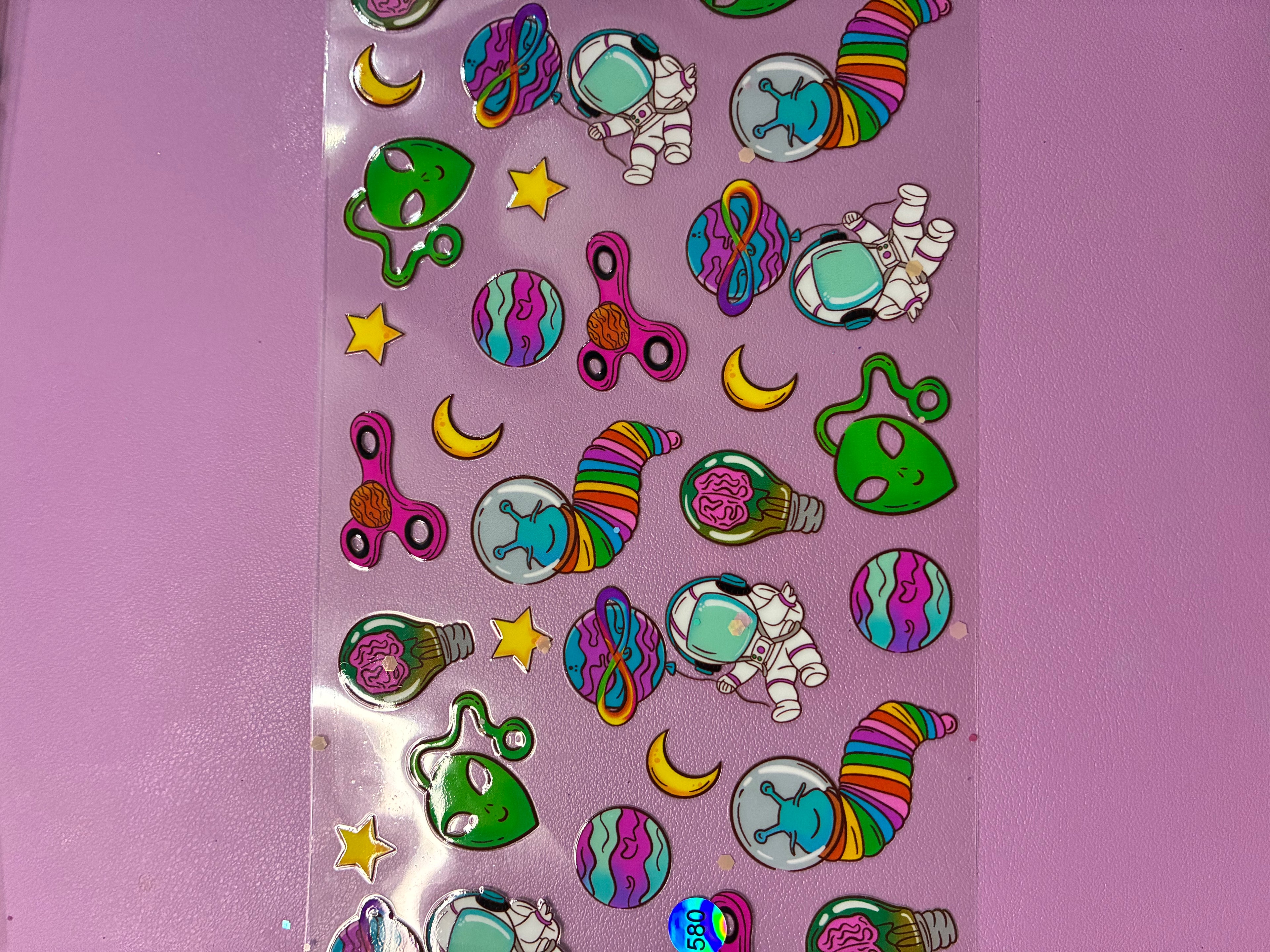 Alien space cup wrap 580