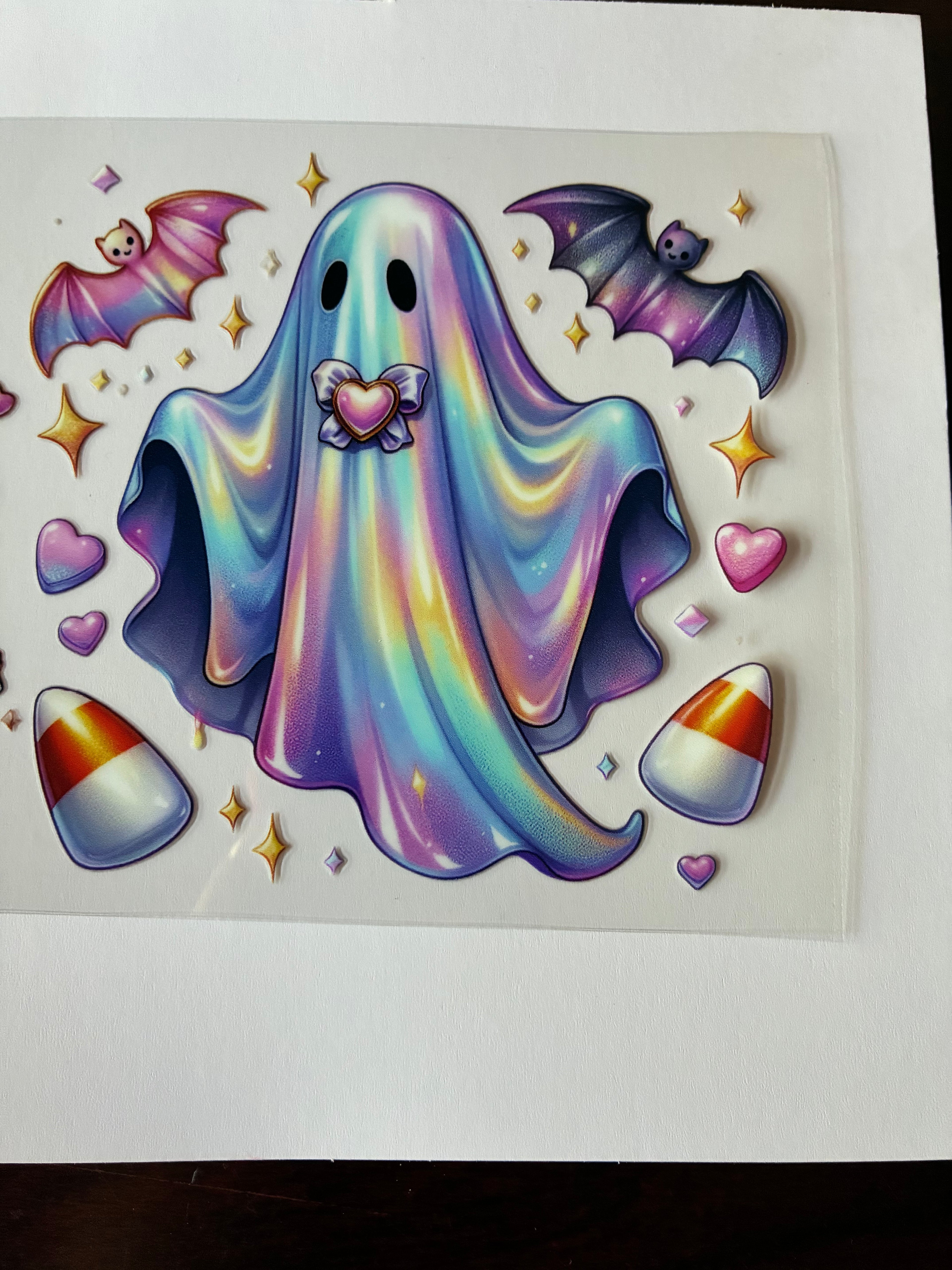 Ghost with bars decal 663-2