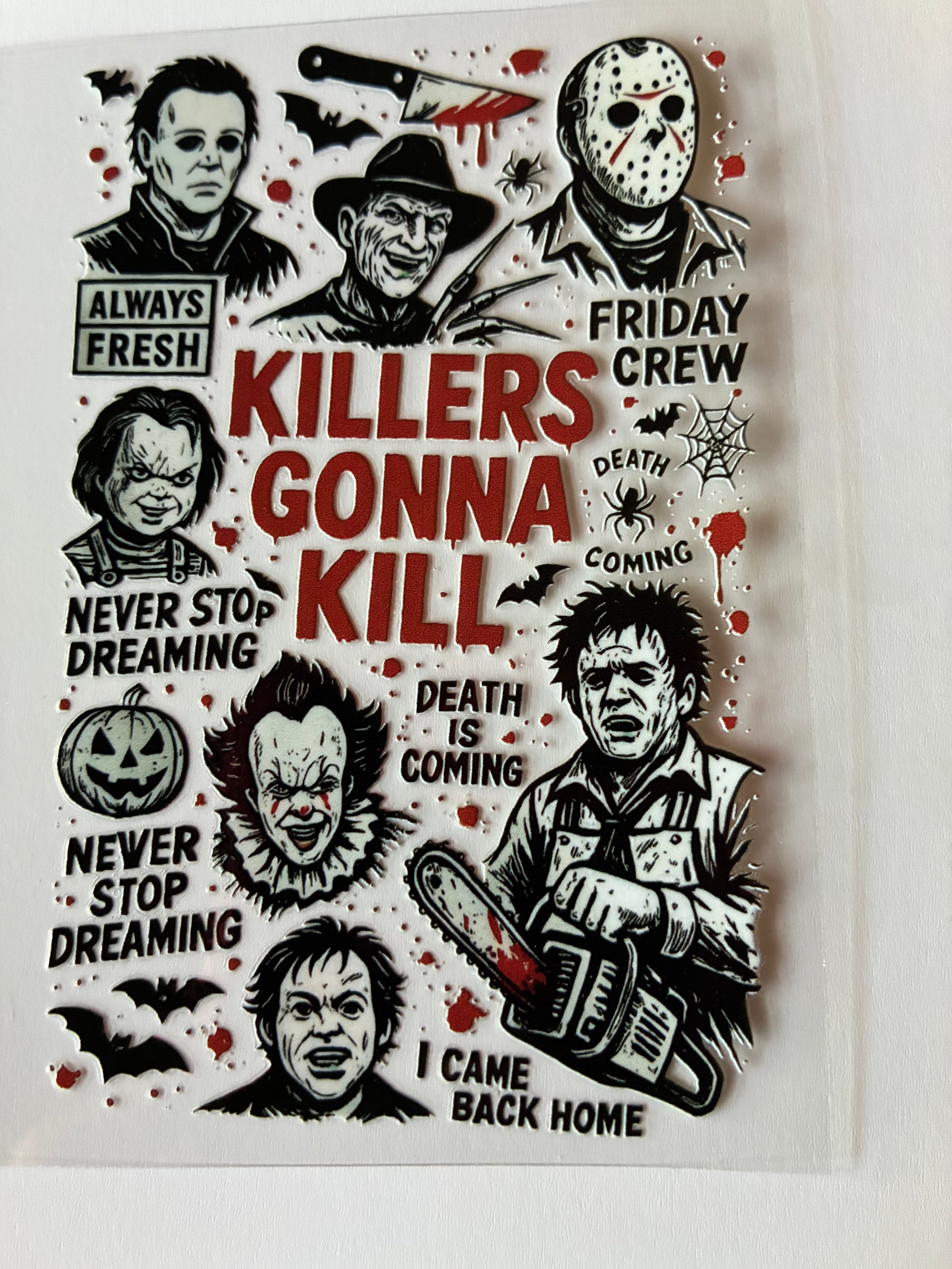 Killers gonna kill decal 693