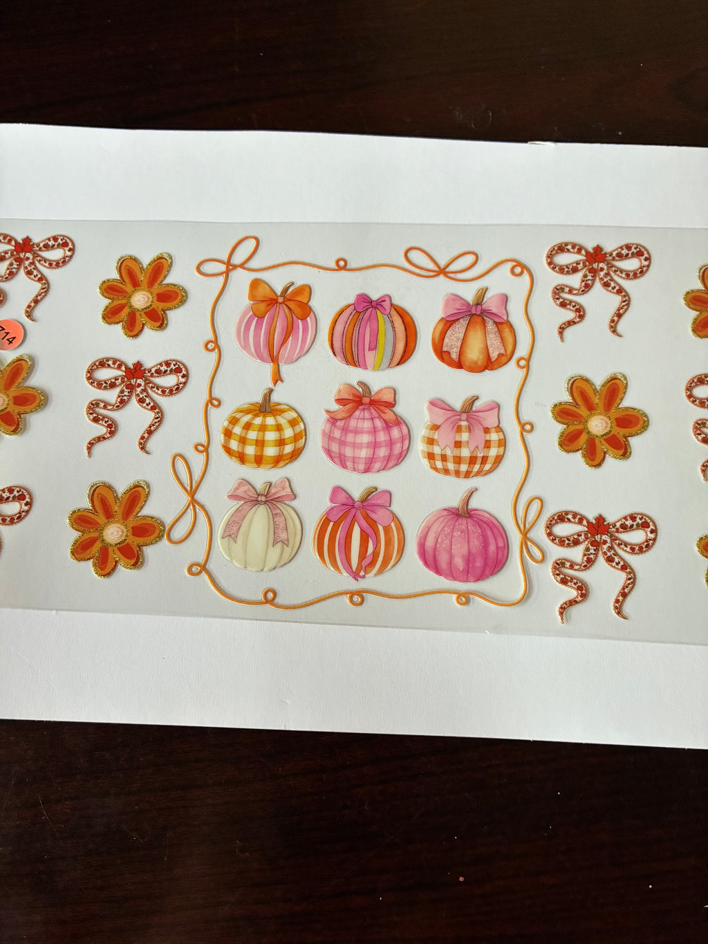 Pumpkin fall theme 714