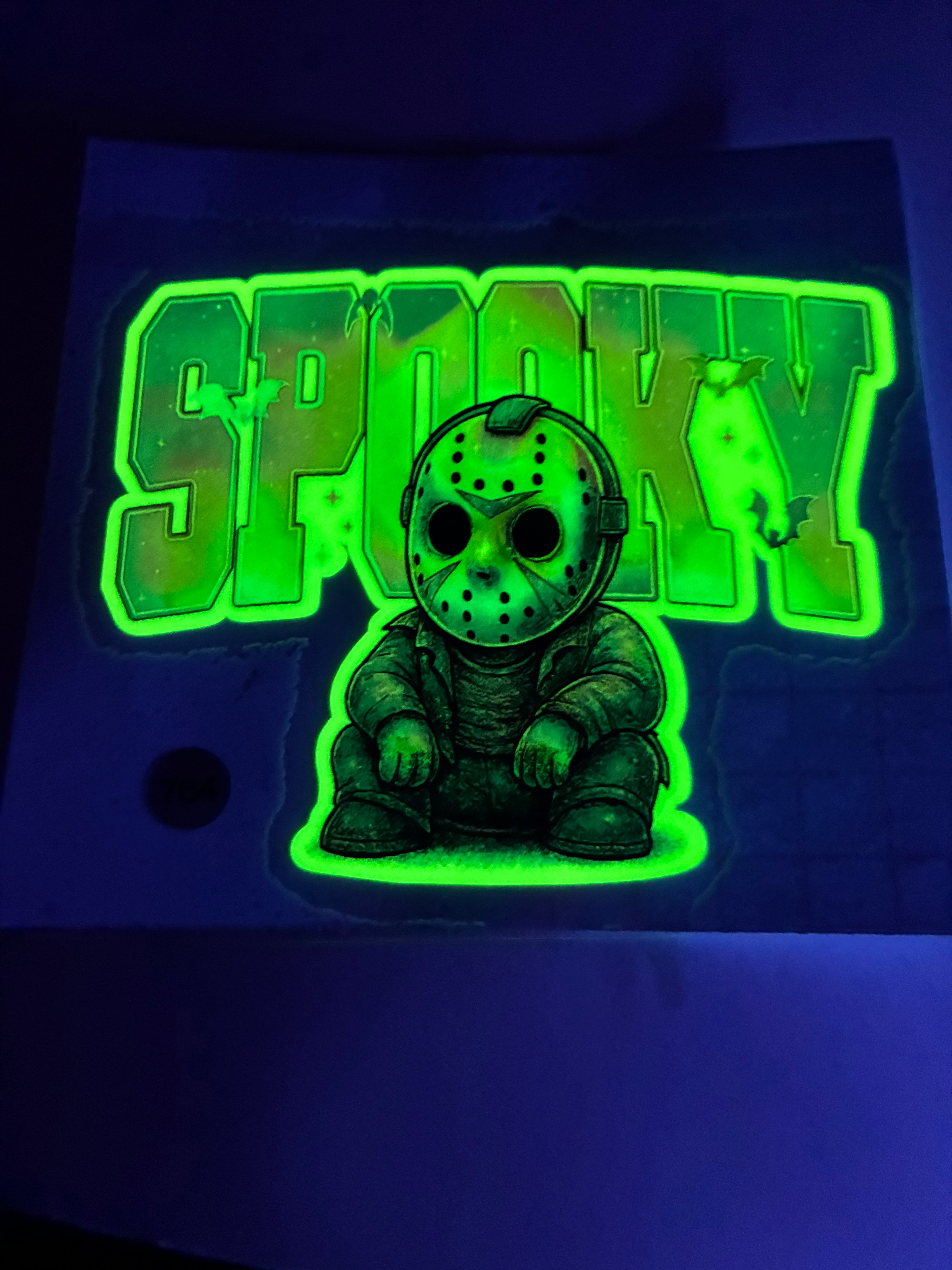 Jason spooky Halloween 764 glow in dark
