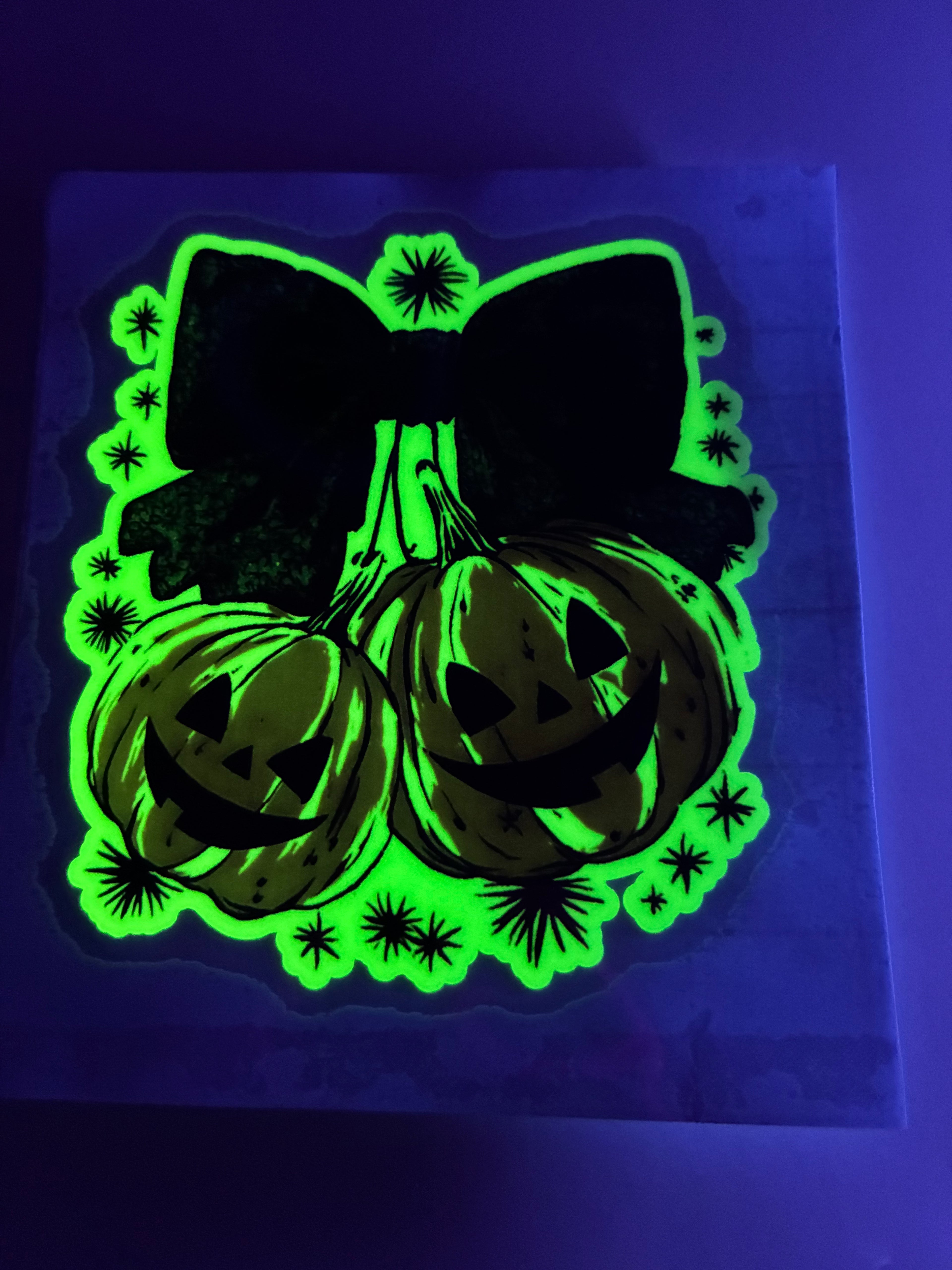 Jack o latern cherry glow in dark 769