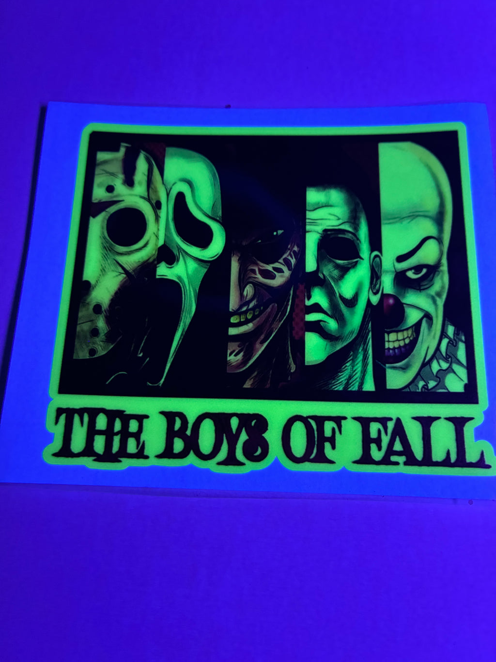Boy of fall killers 774 glow in dark