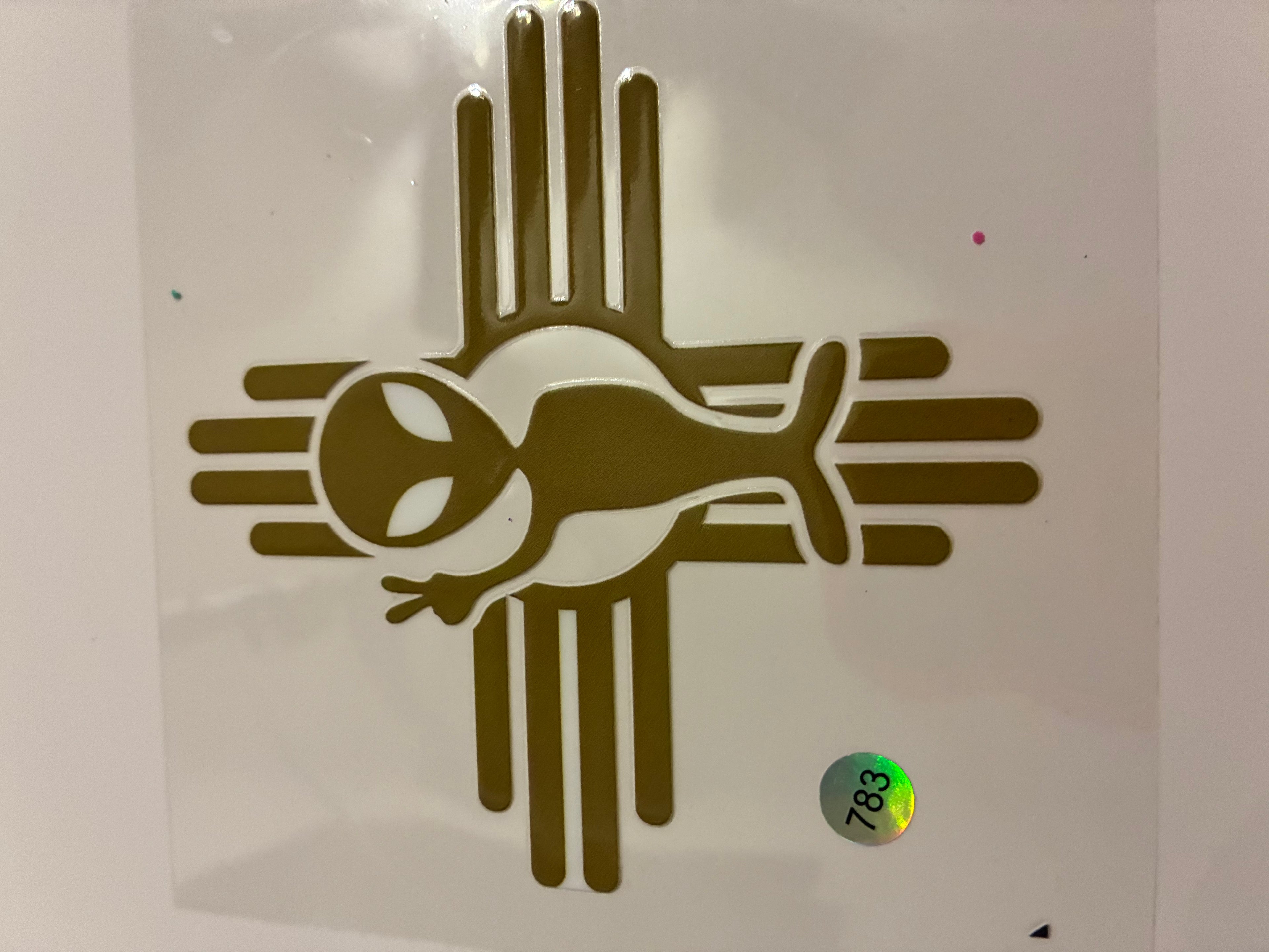 Alien zia decal 783